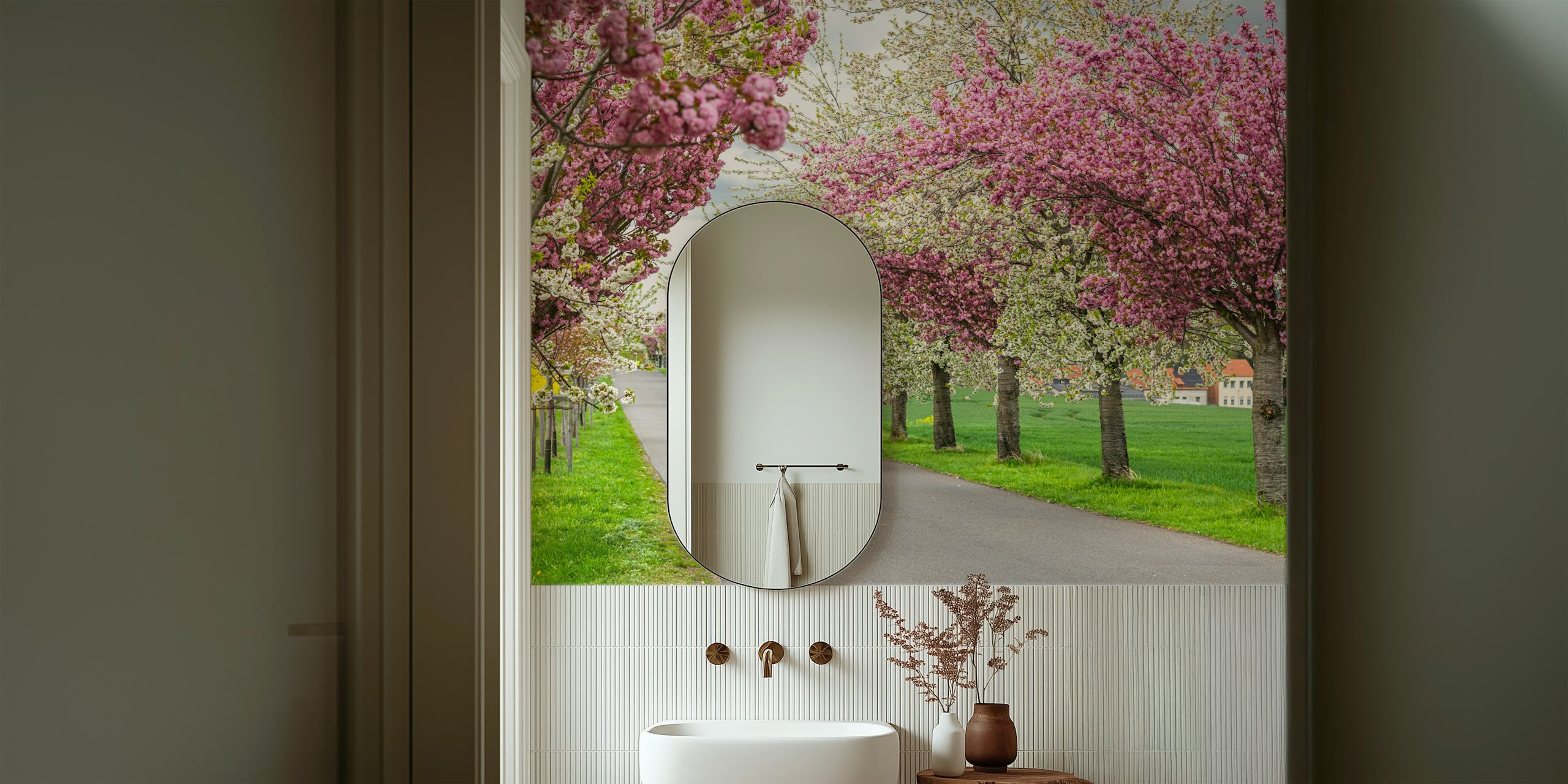 Tapeta Magical Cherrietree w pokoju