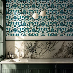 Cupid's Garden - Teal