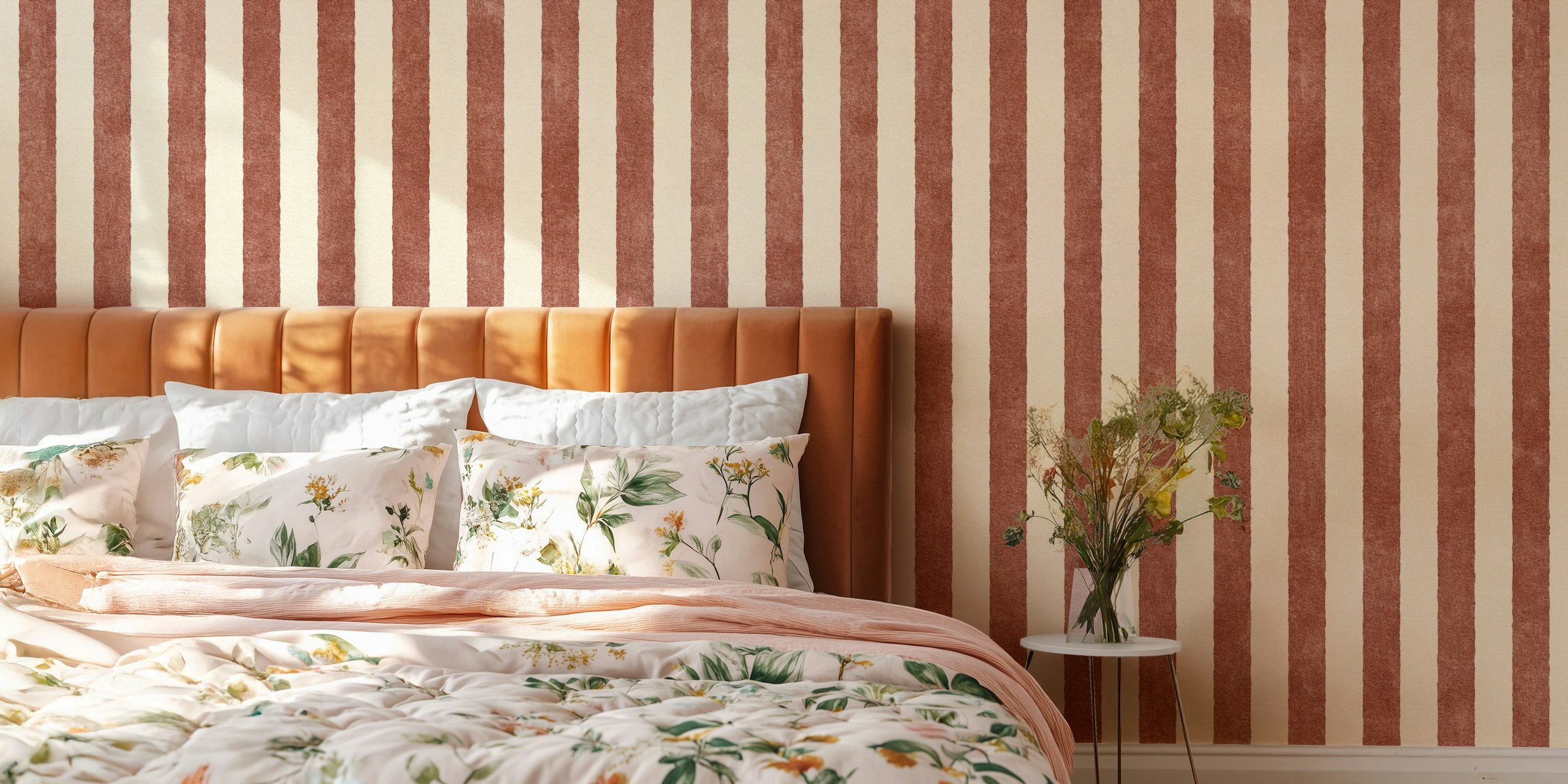 Stripes - 07 - Clove papel pintado en una habitación