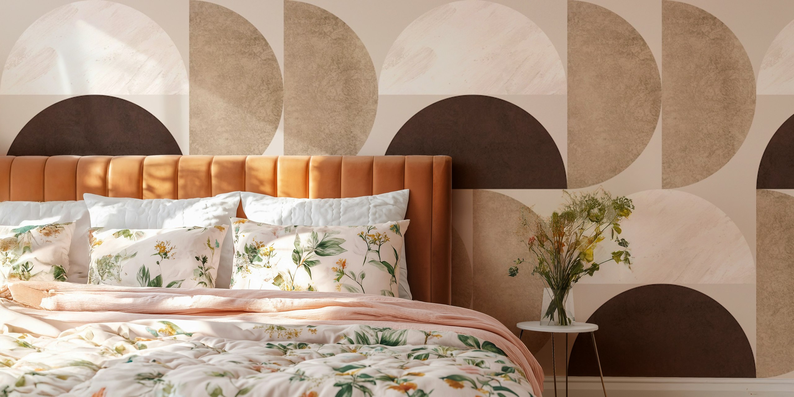 Mid Century 07 wallpaper in a stylish room