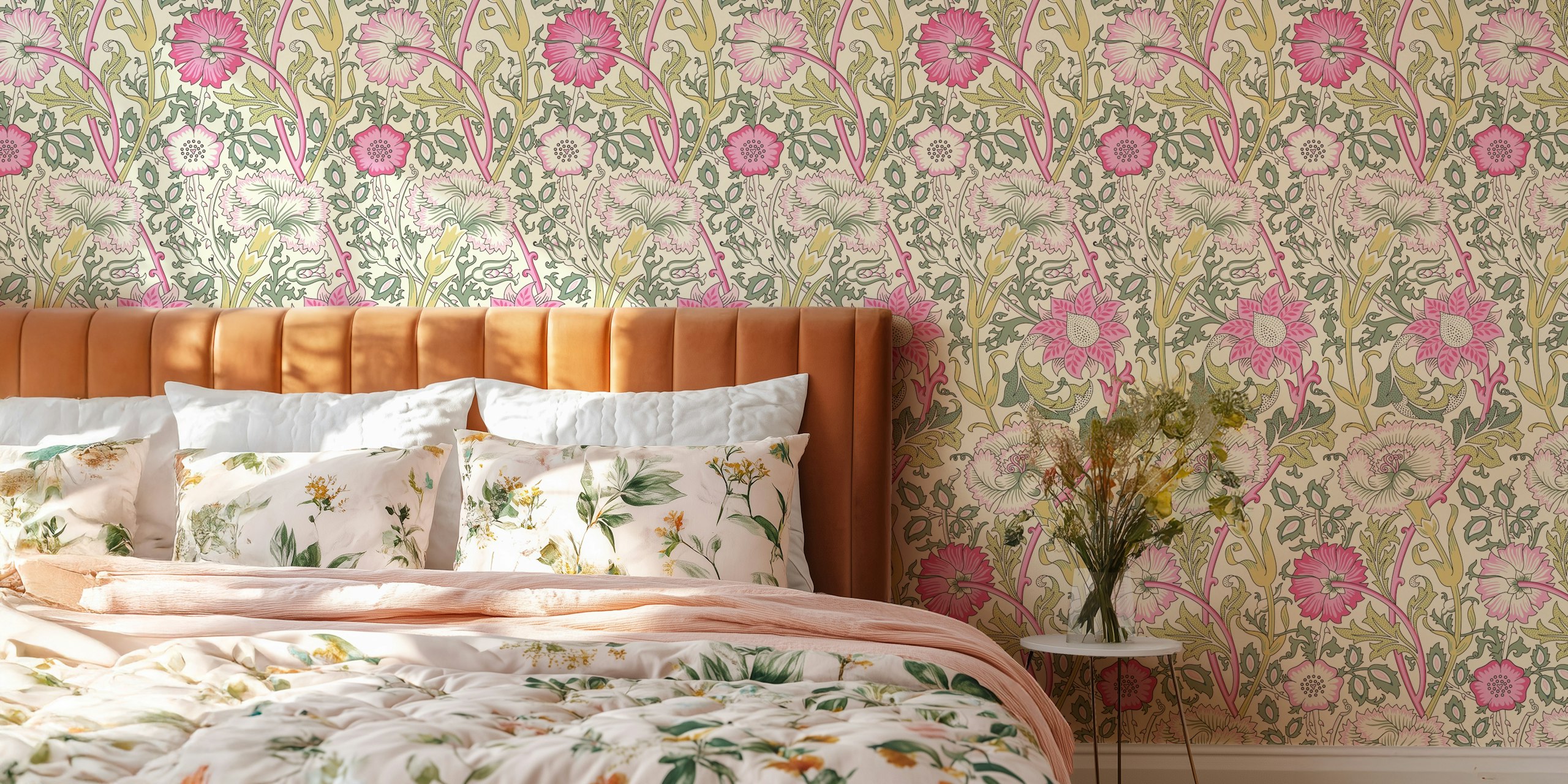 William Morris Pink and Rose 4 tapettikuosi