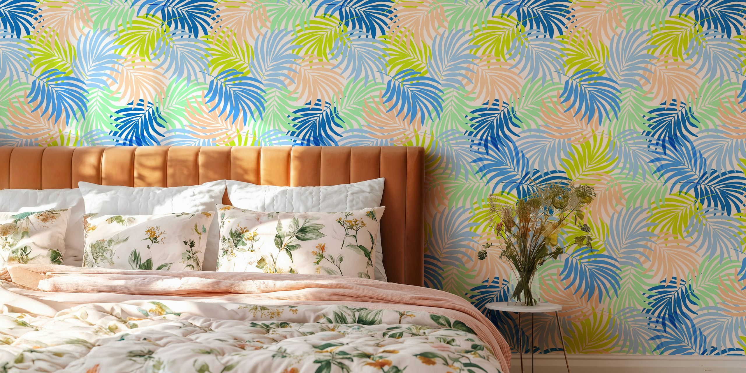 Tropical Forest Pattern - Palm Springs v místnosti