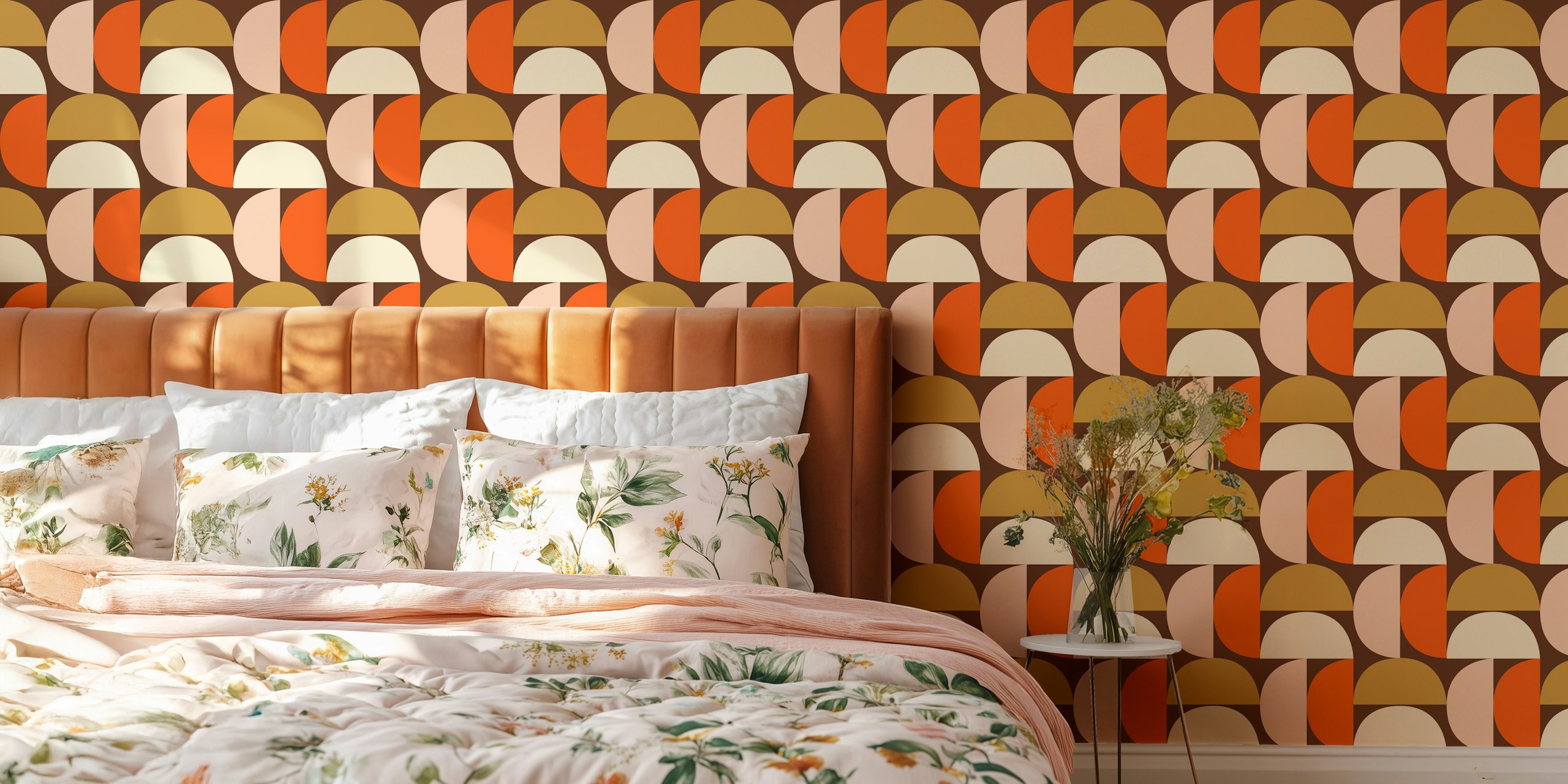 Mindfulness Mod Dots Brown i ett rum