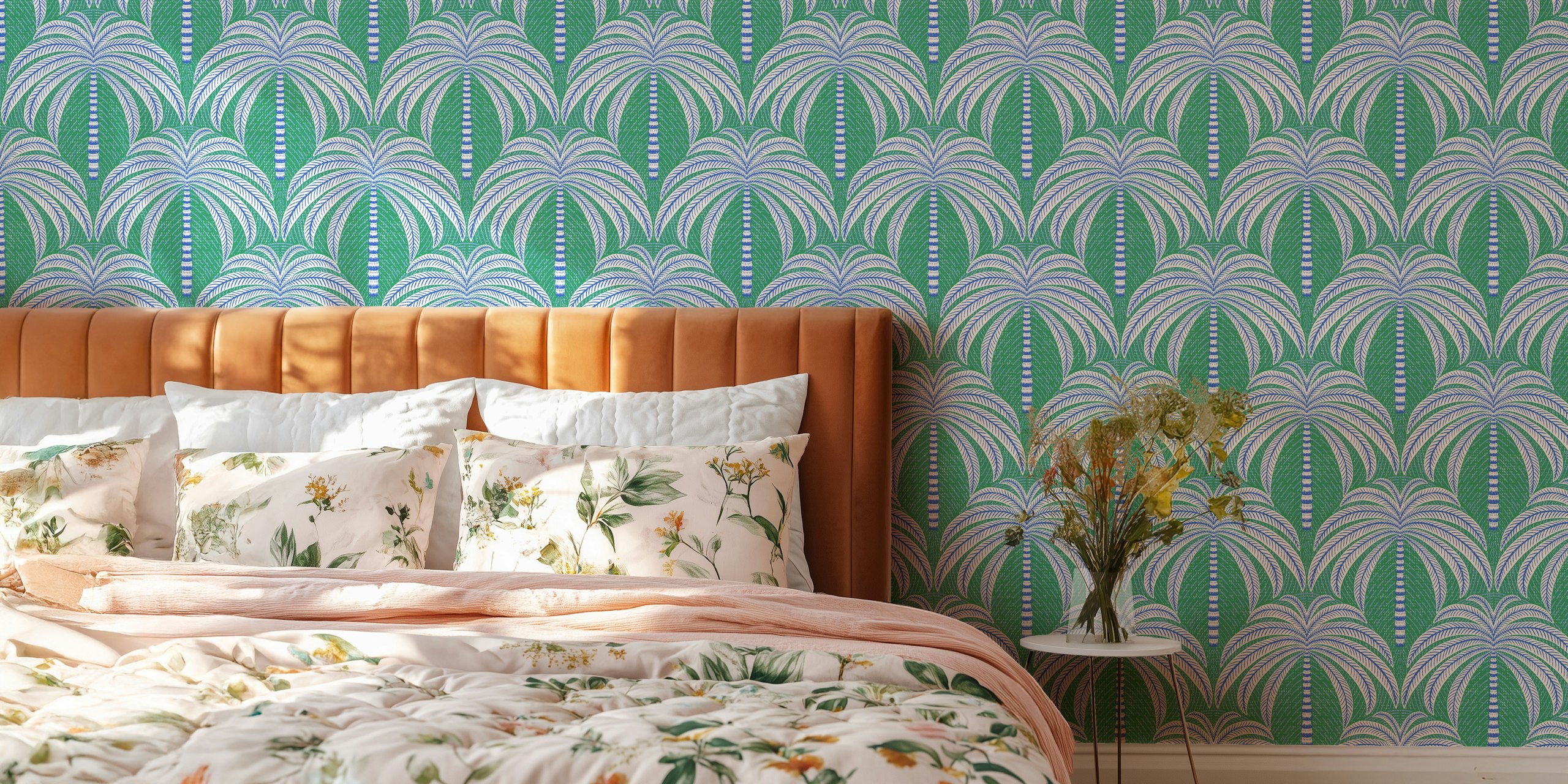 Palm Springs Palm Trees tapetti huoneessa