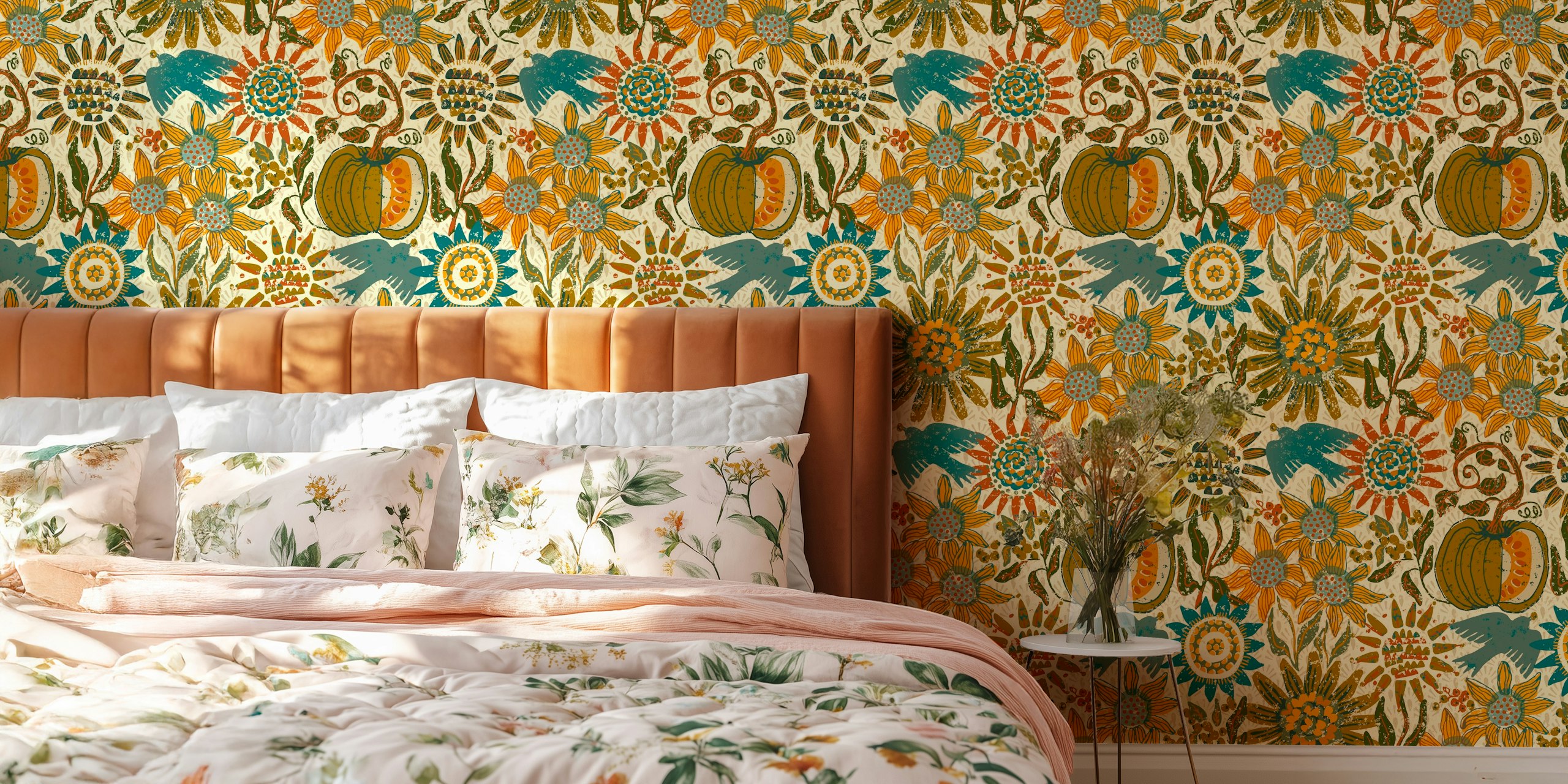 Design di Pumpkins e sunflowers