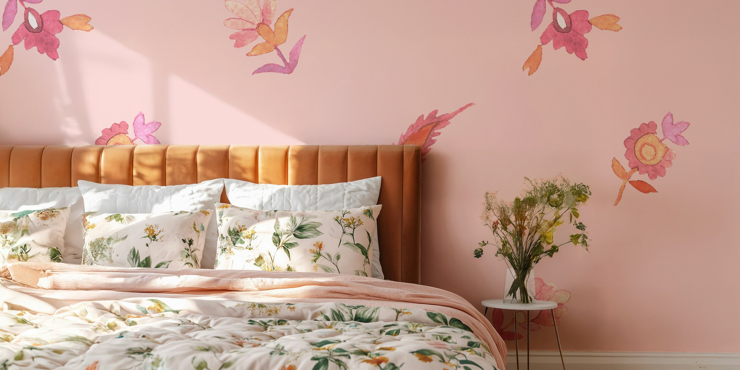 Eternal Paisley wallpaper in a room