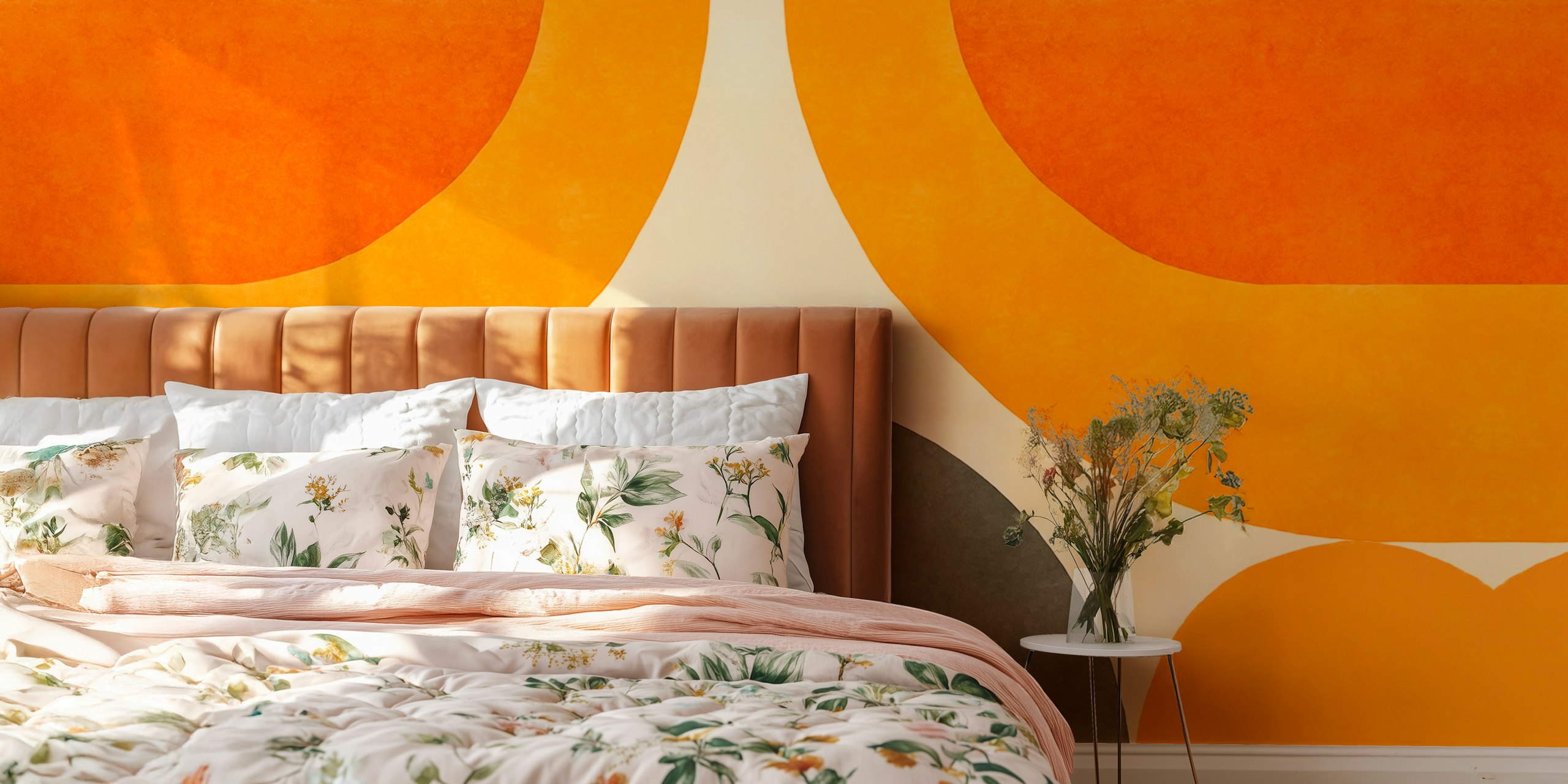 Design tapet Mid Century Roundish Shapes
