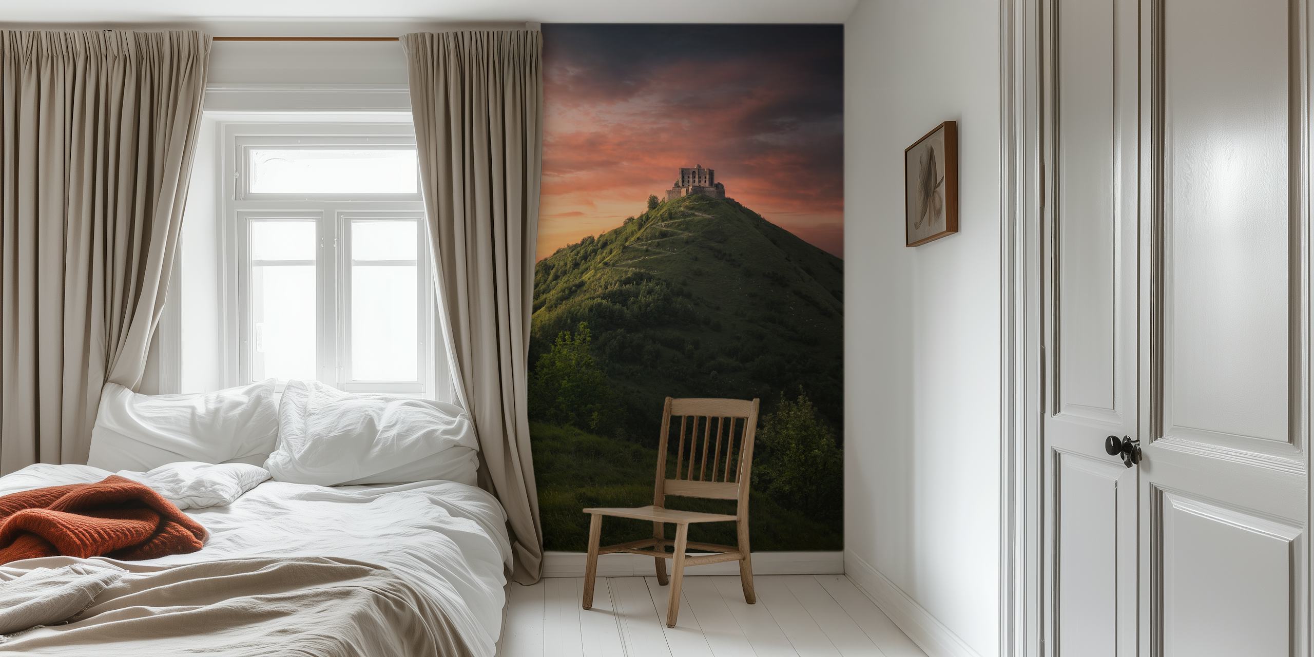 Castle on the hill wandbekleding ontwerp