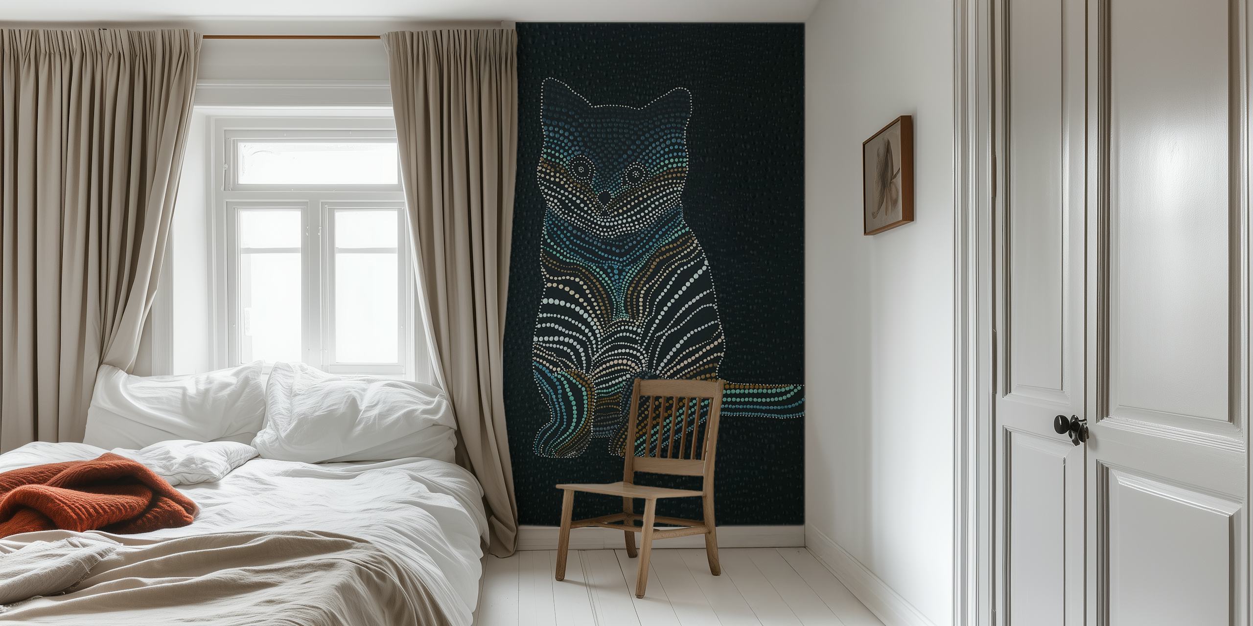 Meow Meow wallpaper featuring a cat design
