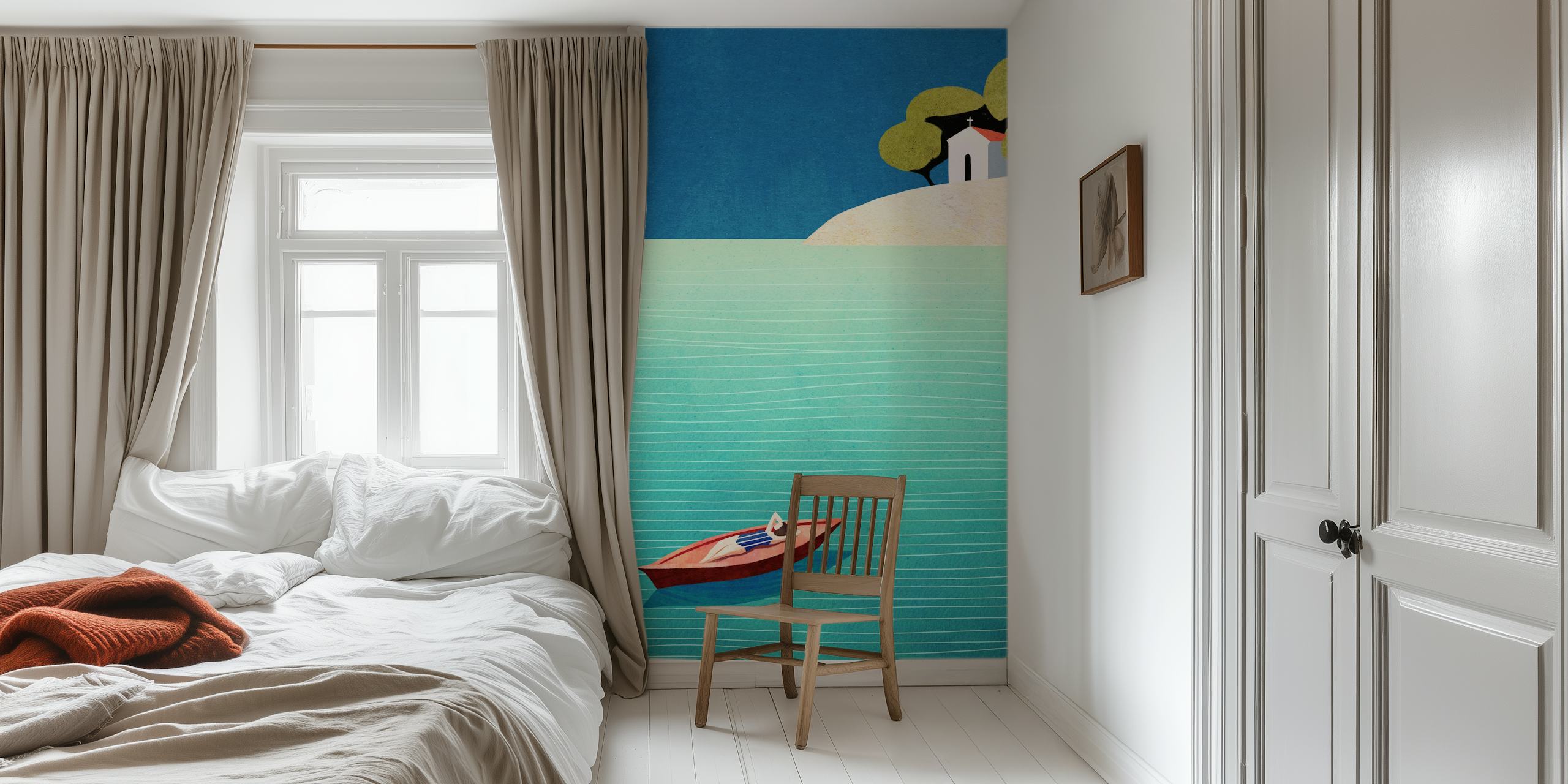 Design della carta da parati La Siesta per decorare gli interni