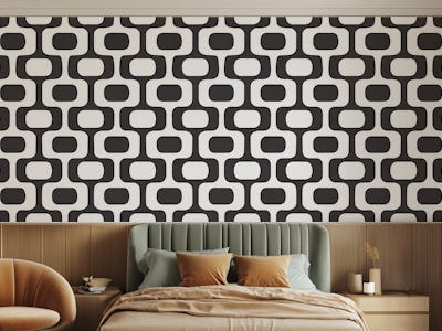 Bold Black and White Grid