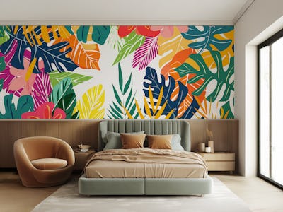 Tropical Leafy Paradise