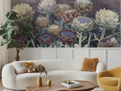 Ethereal Garden Midnight Flowers