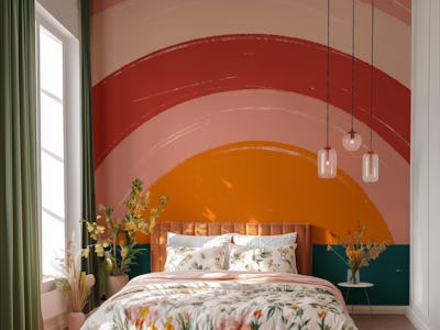 Retro Sunset Serenity