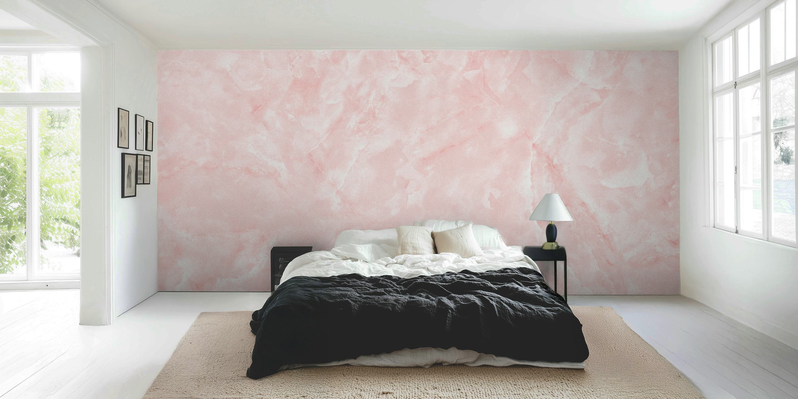 Carta da parati Luxury Natural Marble in una stanza