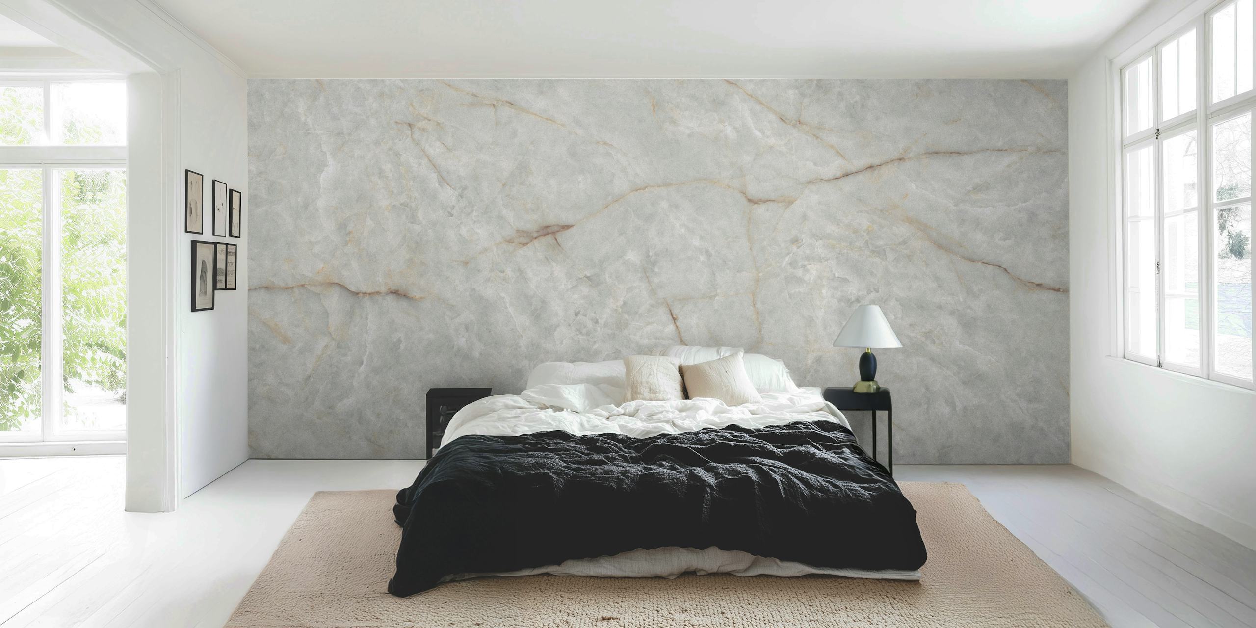 Natural stone tapete