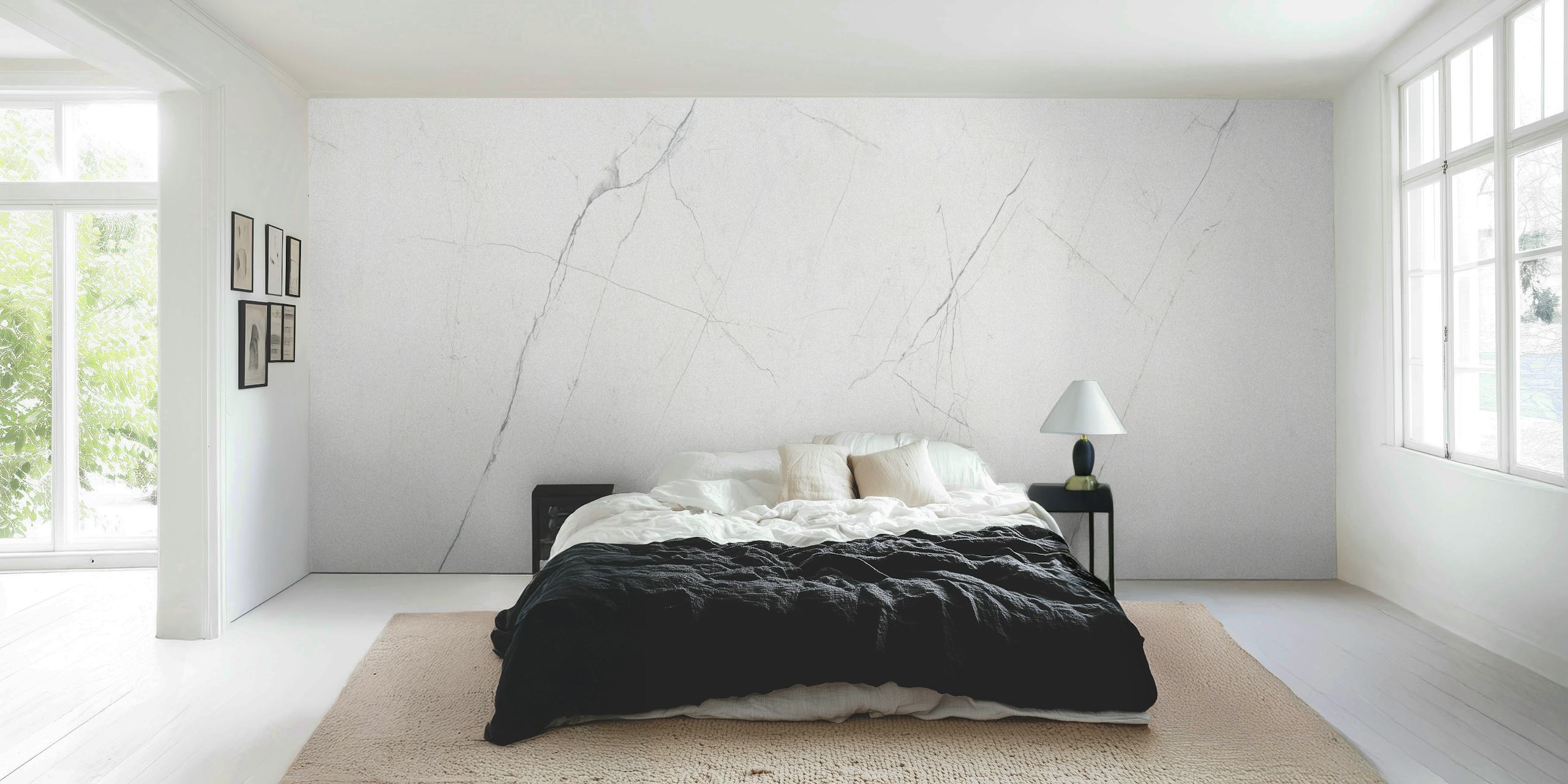 Statuario Marble tapetti huoneessa