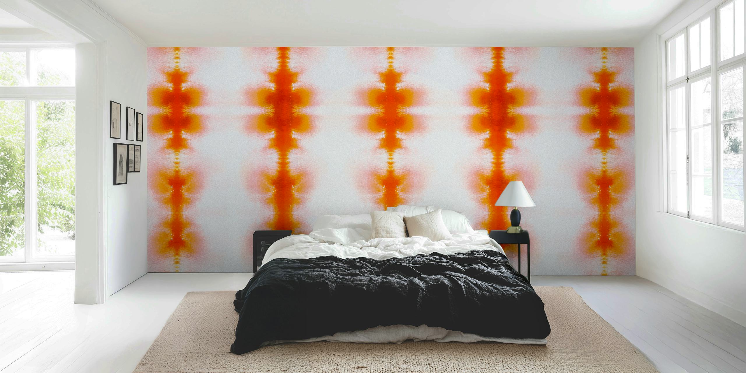 Morning Sun wallpaper in a bright room