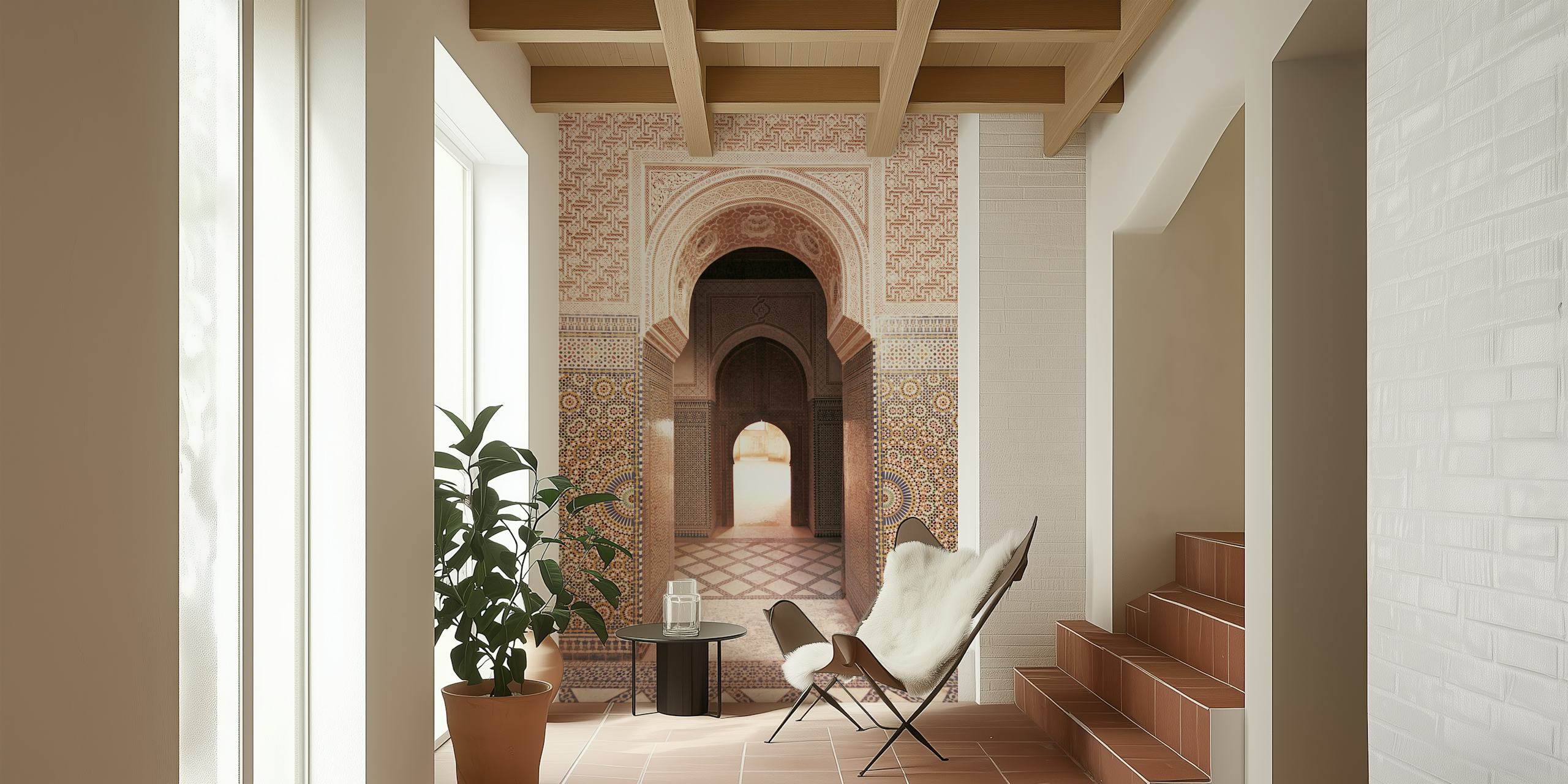 Tapeta Marrakesh Arch w aranżacji pomieszczenia