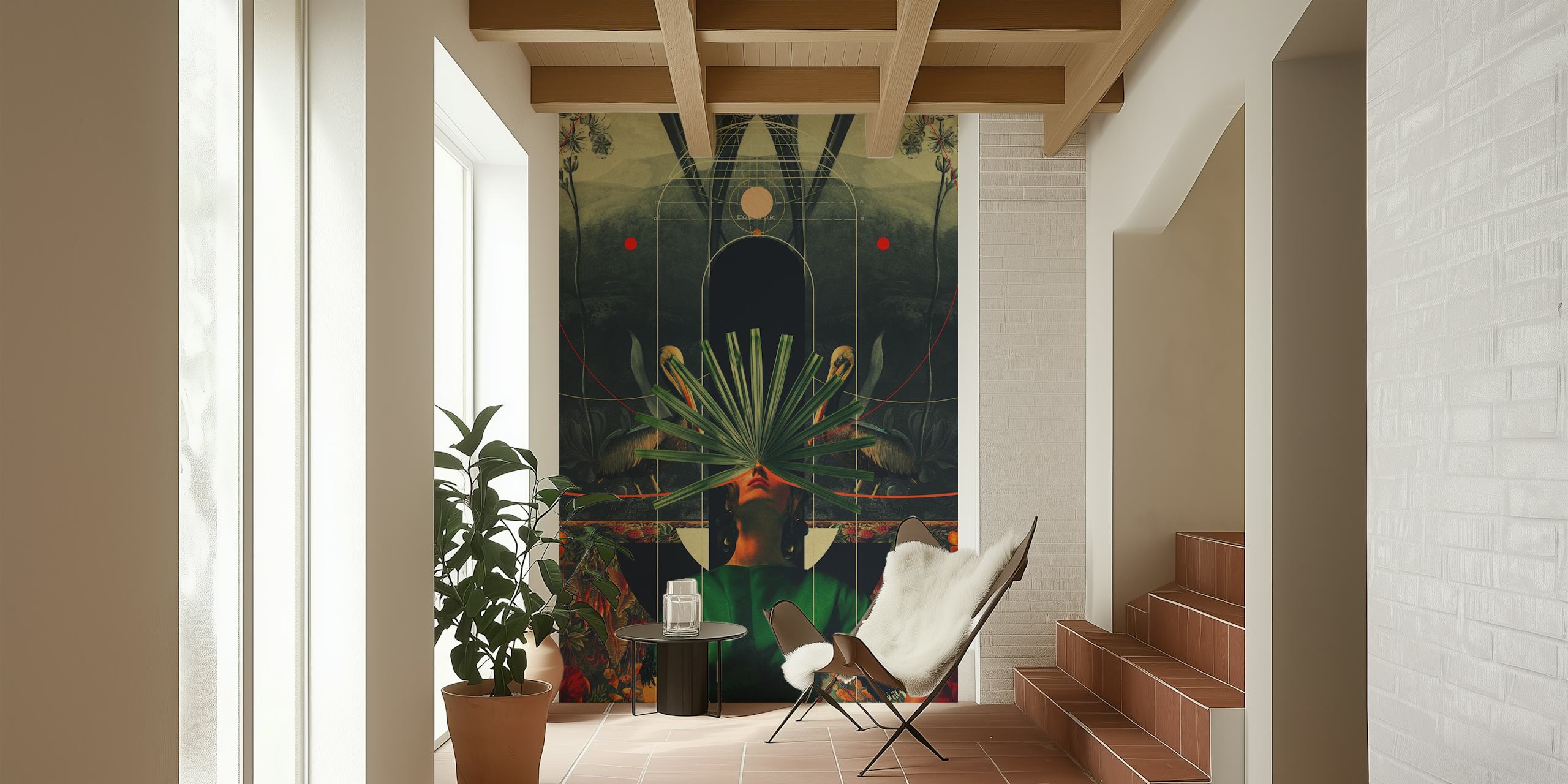 Umělecký design tapet s odvážnými prvky