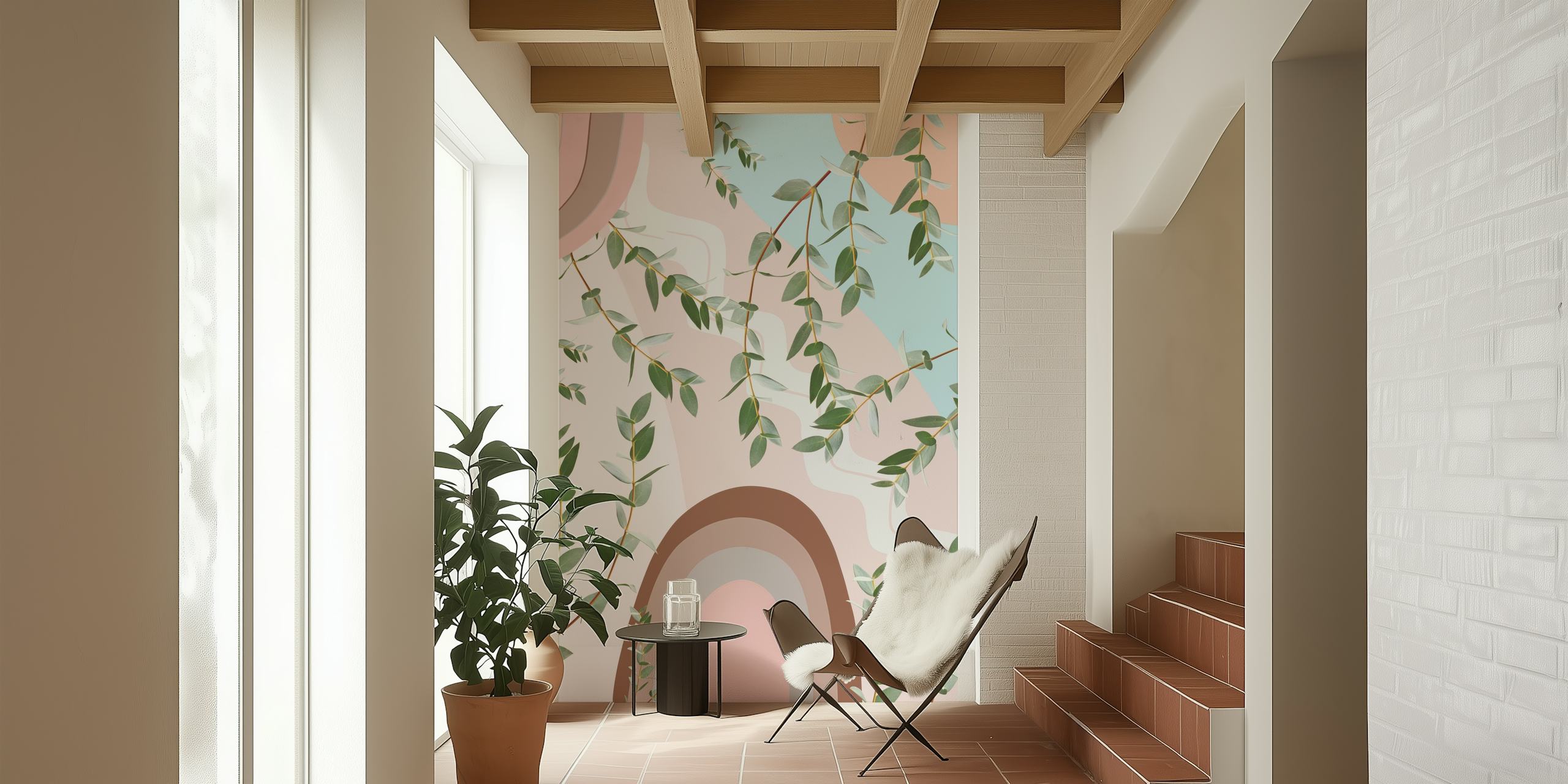 Eucalyptus Rainbow Dream 1 wallpaper design