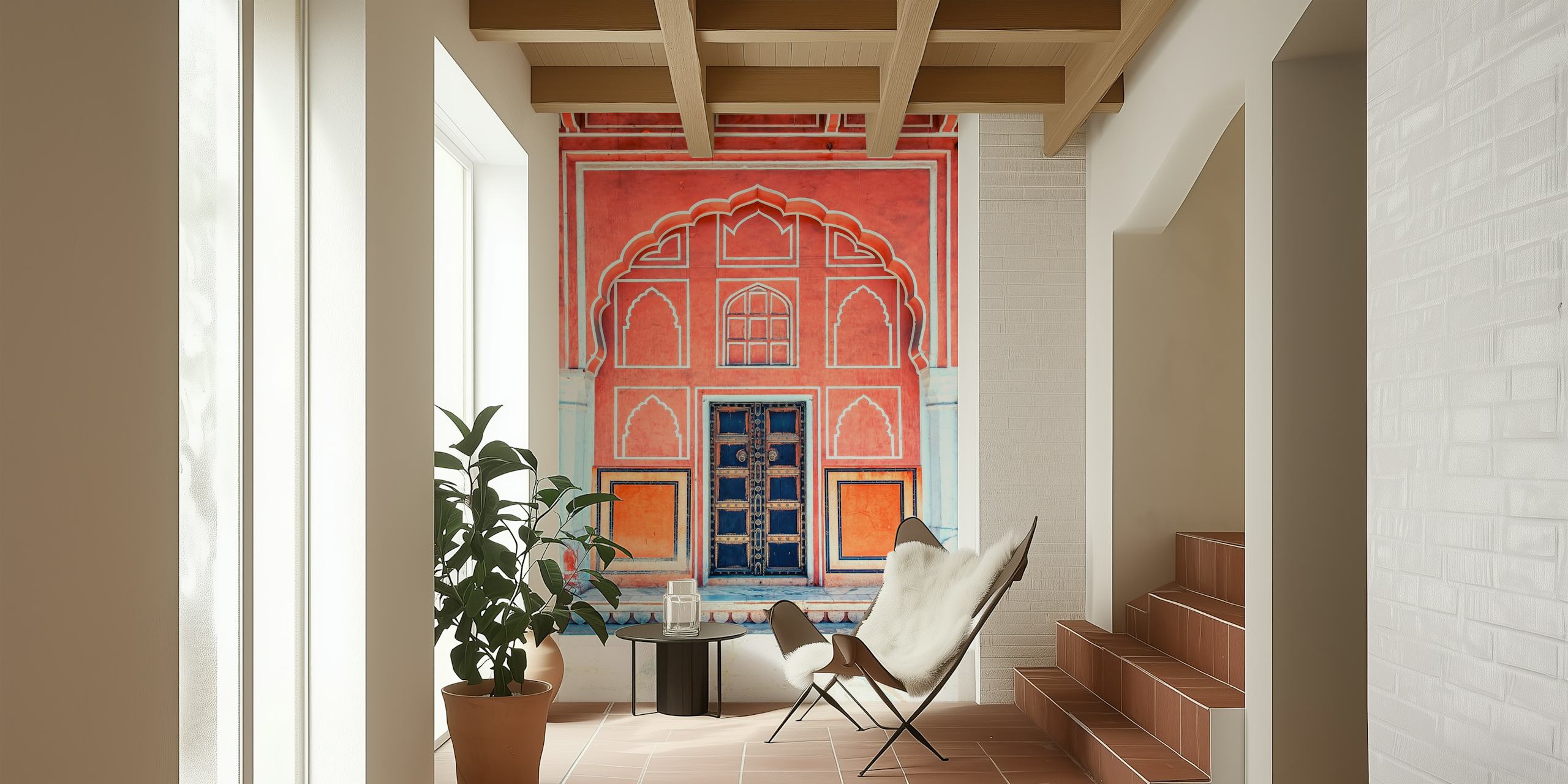 Jaipur Architecture tapet i et rom