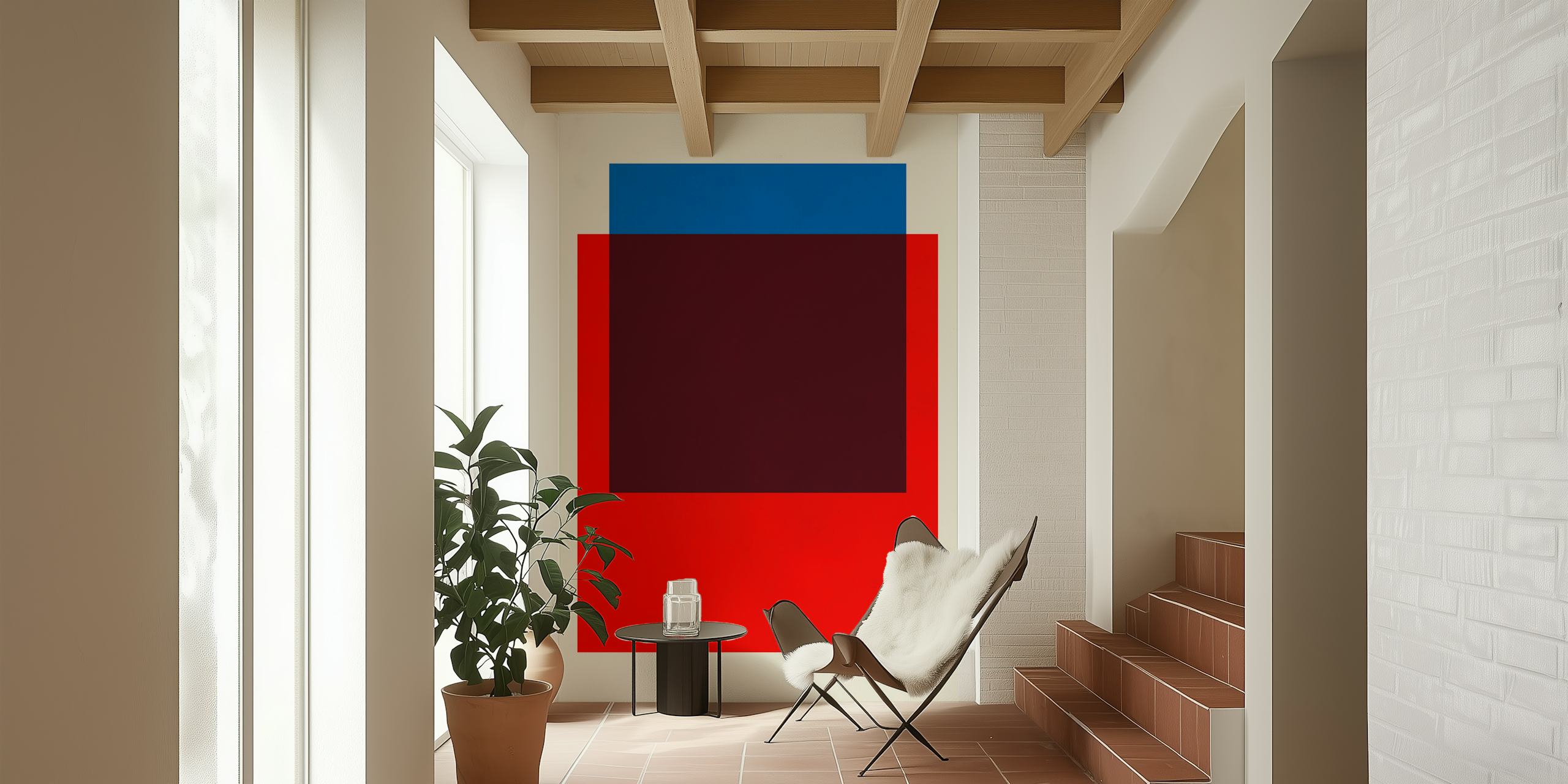 Contemporary modern tapetdesign visning