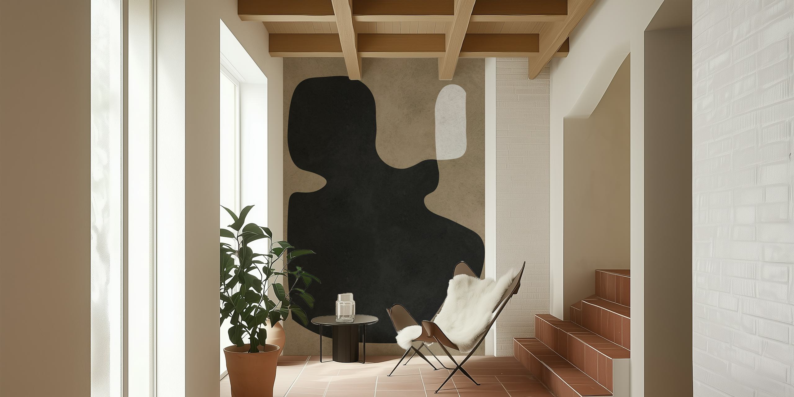 Pozadina Geometric modern art u sobi