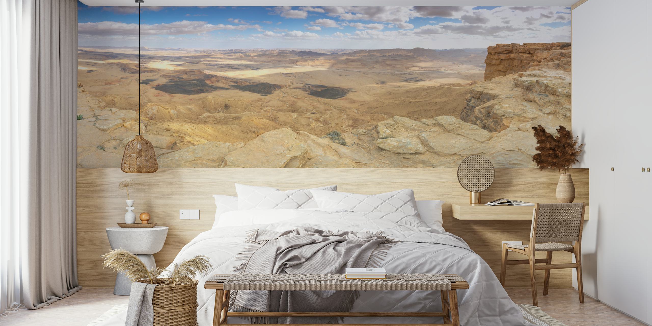 Endless Desert Beauty wallpaper in room setting