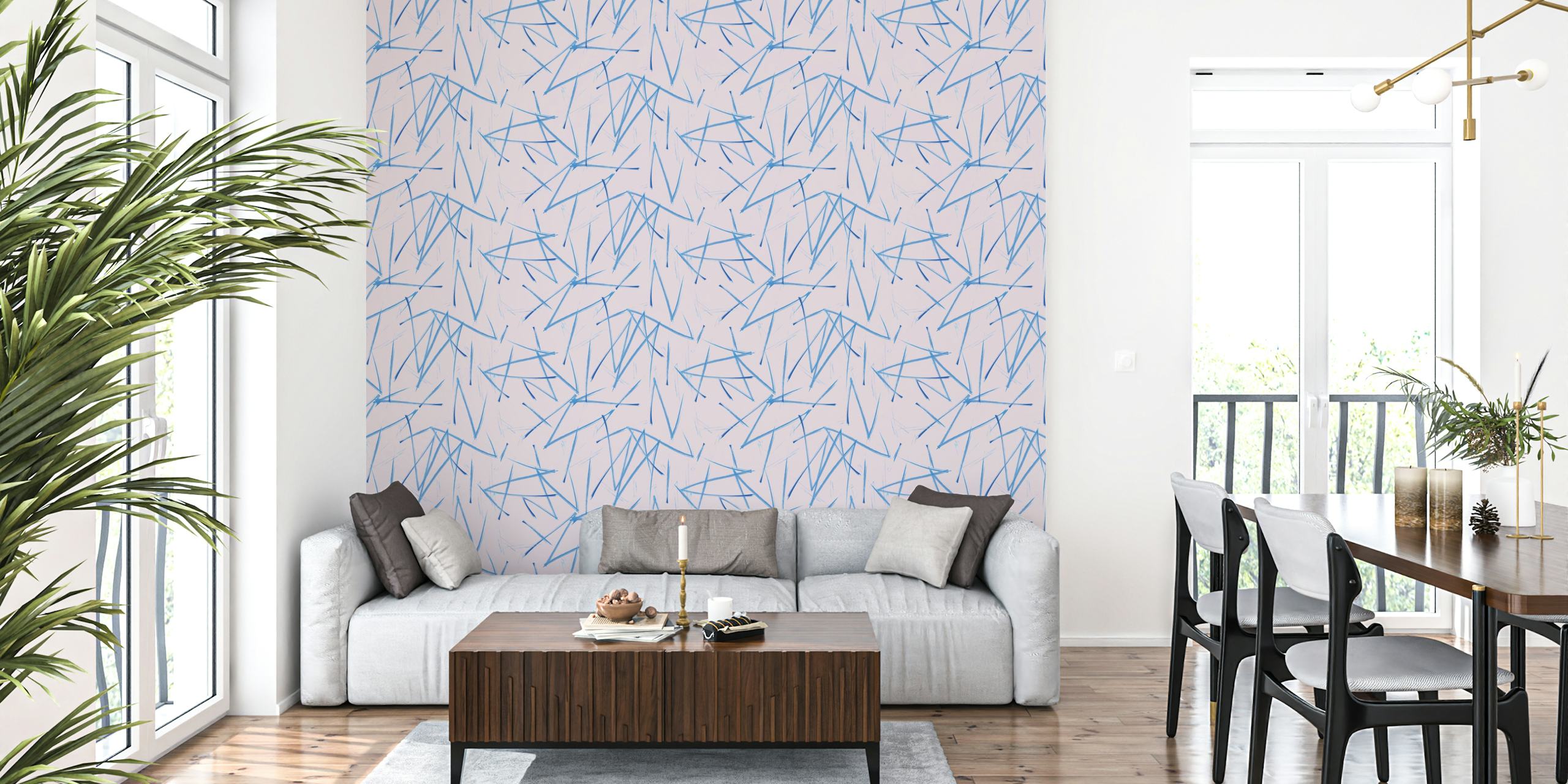 Abstract pattern wallpaper design