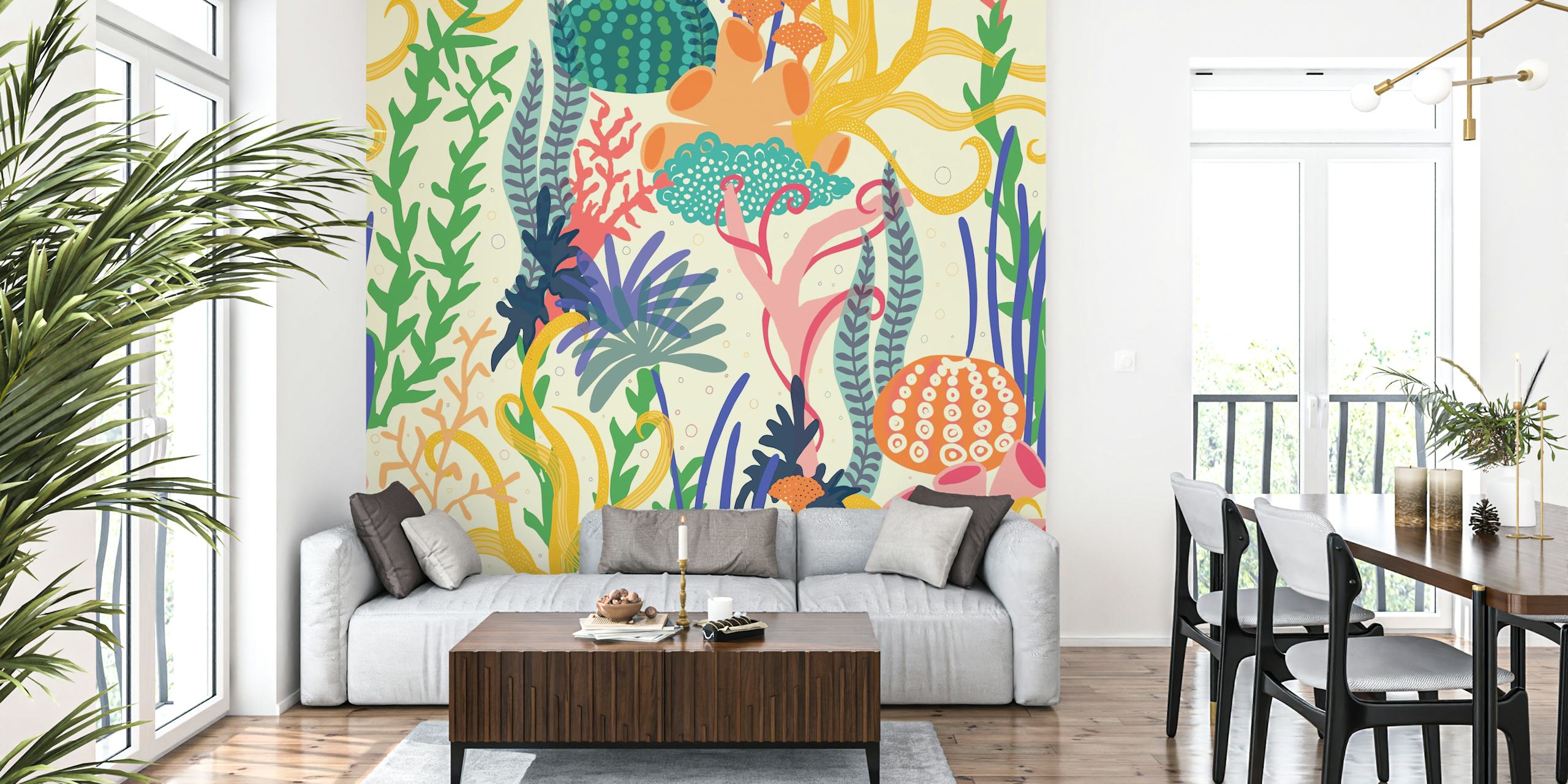 Atlantis After Hours tapettisuunnittelu huoneessa