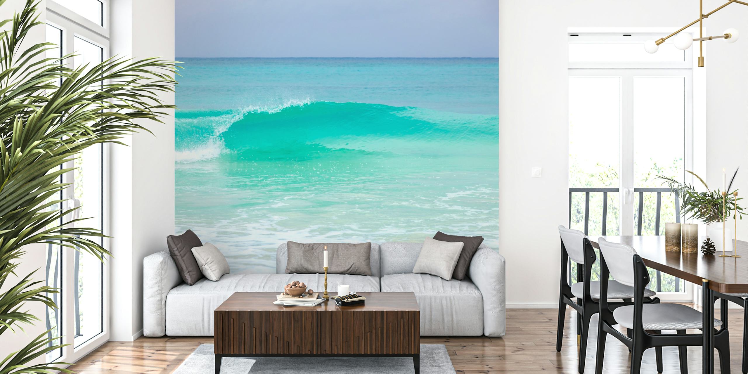 σχέδιο ταπετσαρίας Mexican Ocean