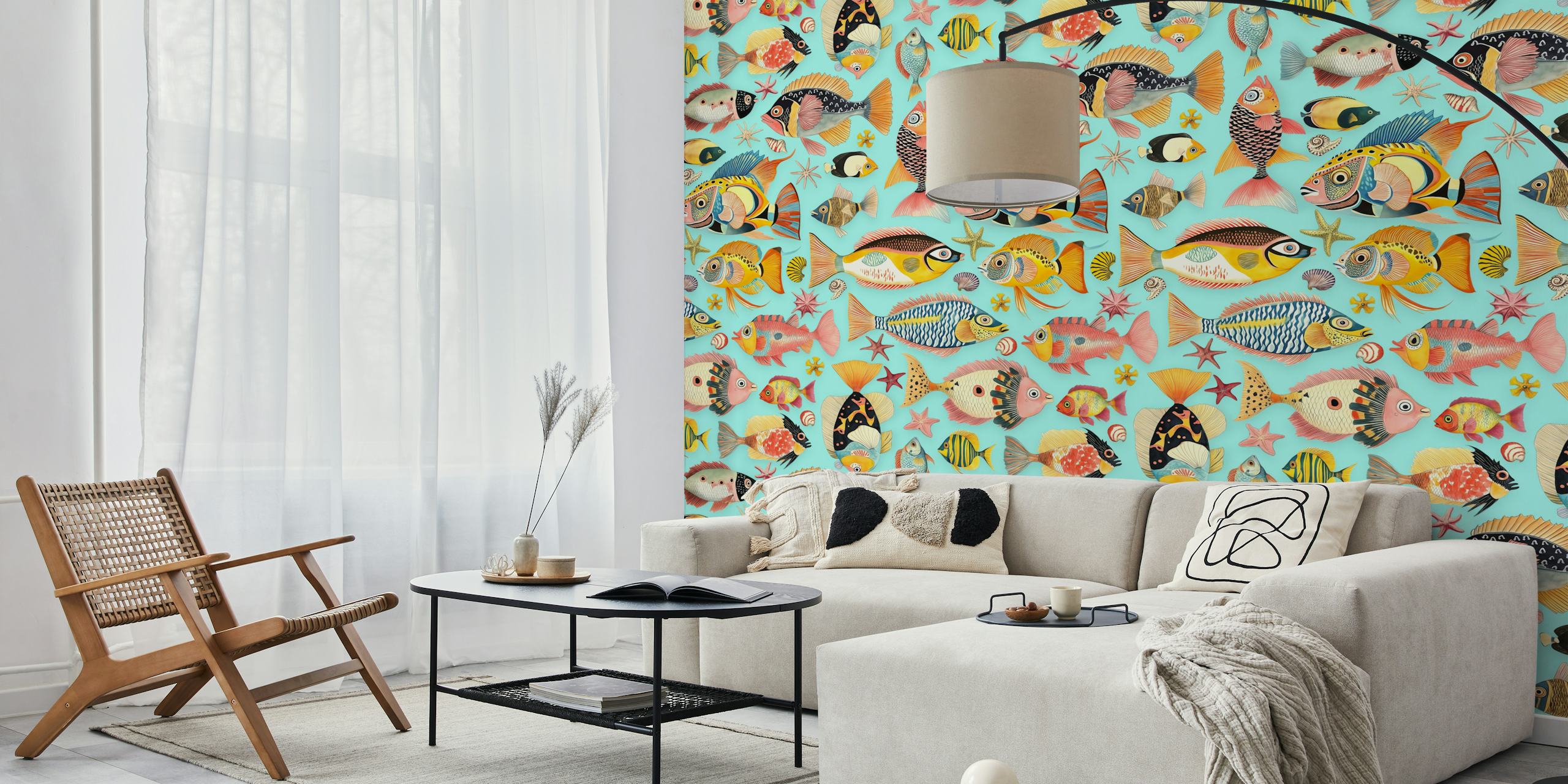Multicolor Fish Underwater Marine Life tapeta