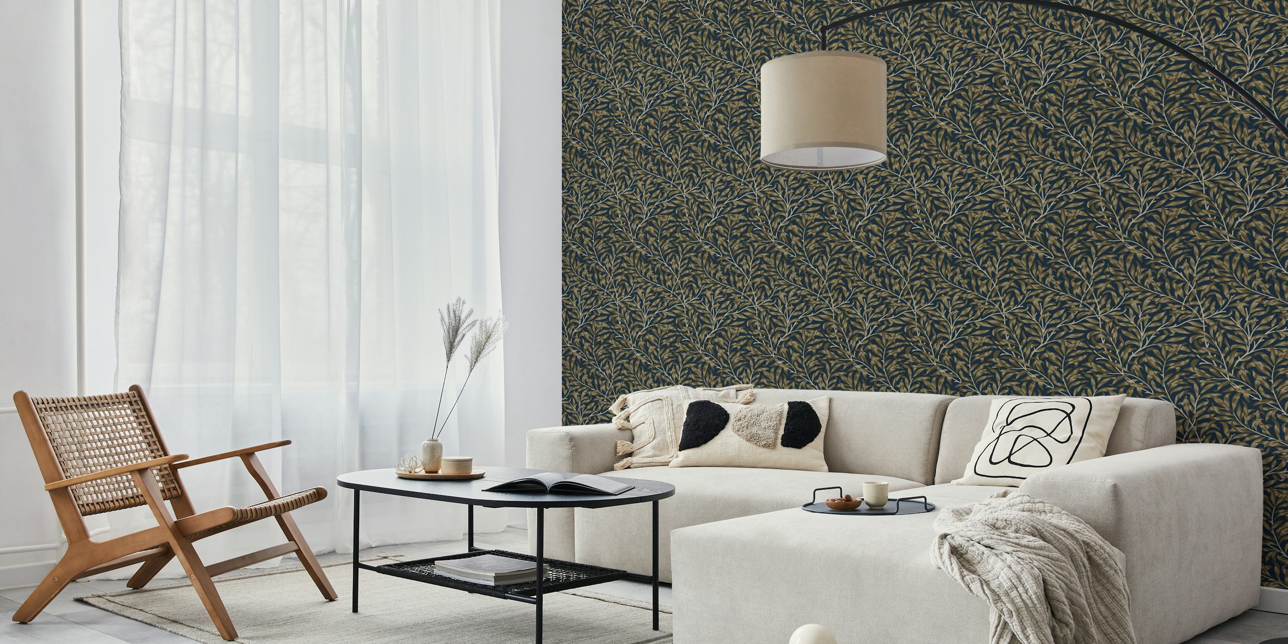 Willow Bough By William Morris - Dark Blue ταπετσαρία