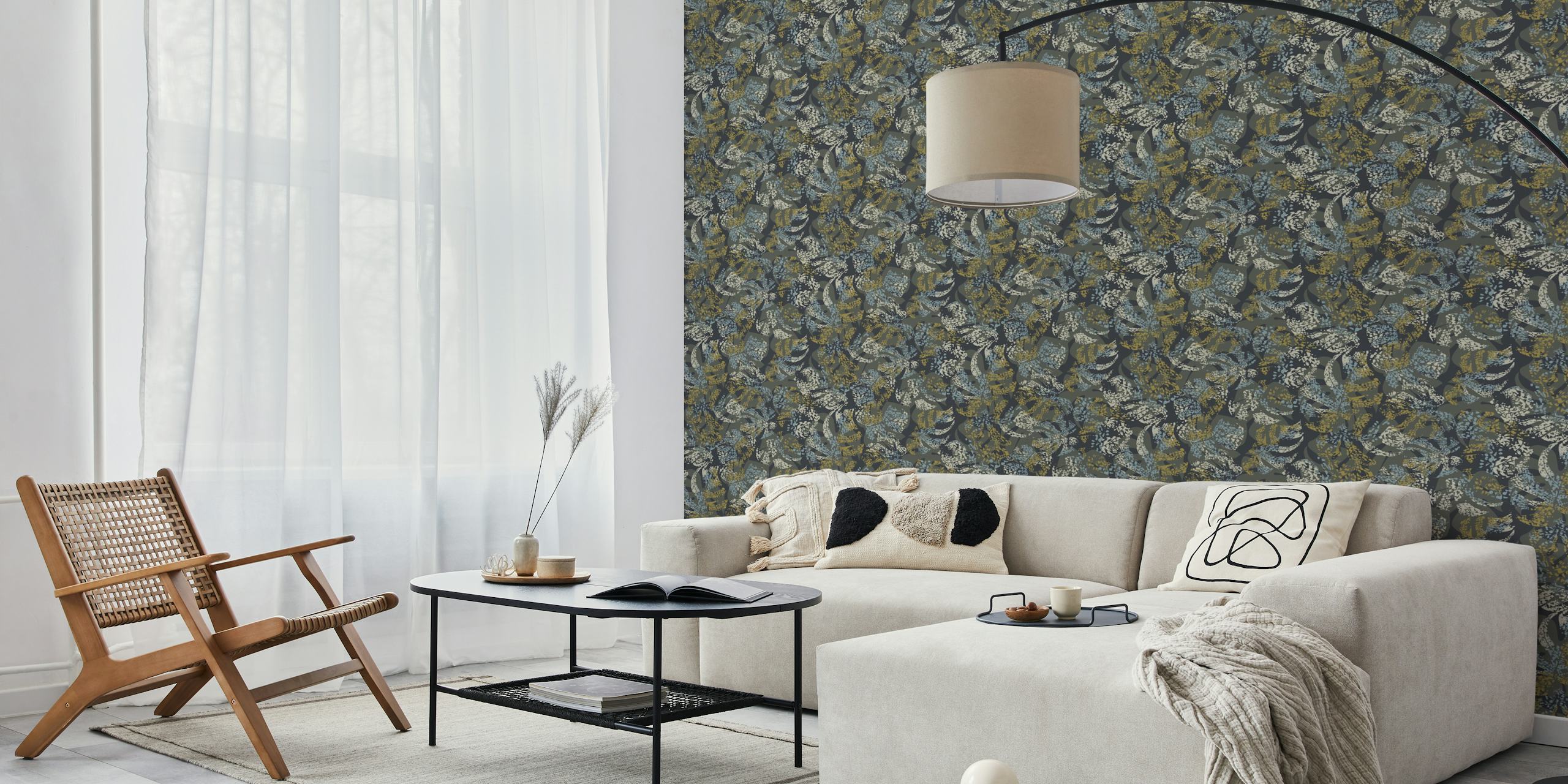 Tropicana Texture tapet i rumsinställning