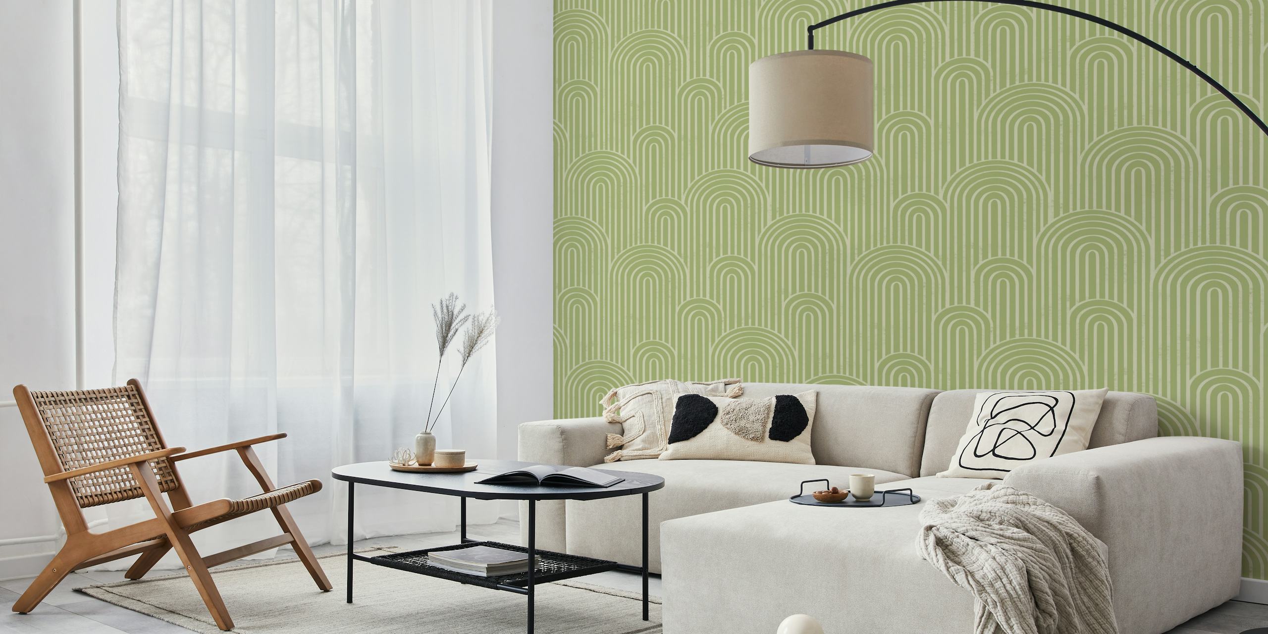 Timeless Tapestry wallpaper in a room setting