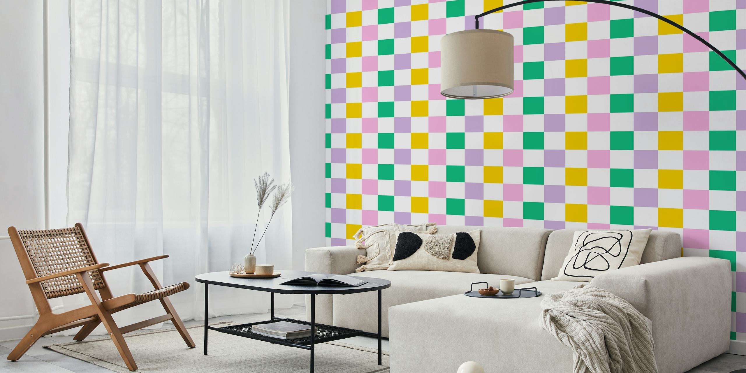 Mix color checker No.2 wallpaper