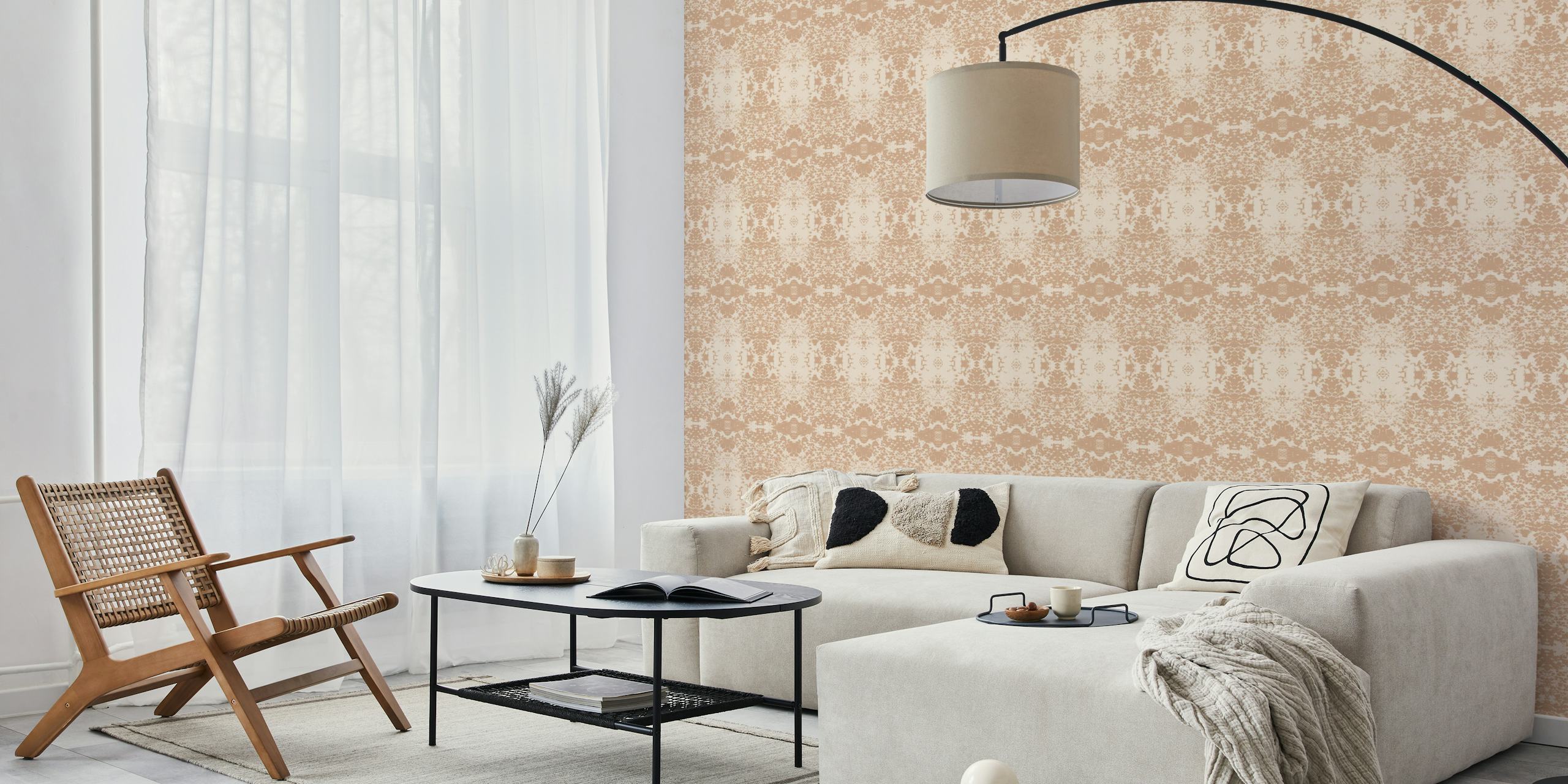 Abstract Nature Inspired Damask Touch ταπετσαρία
