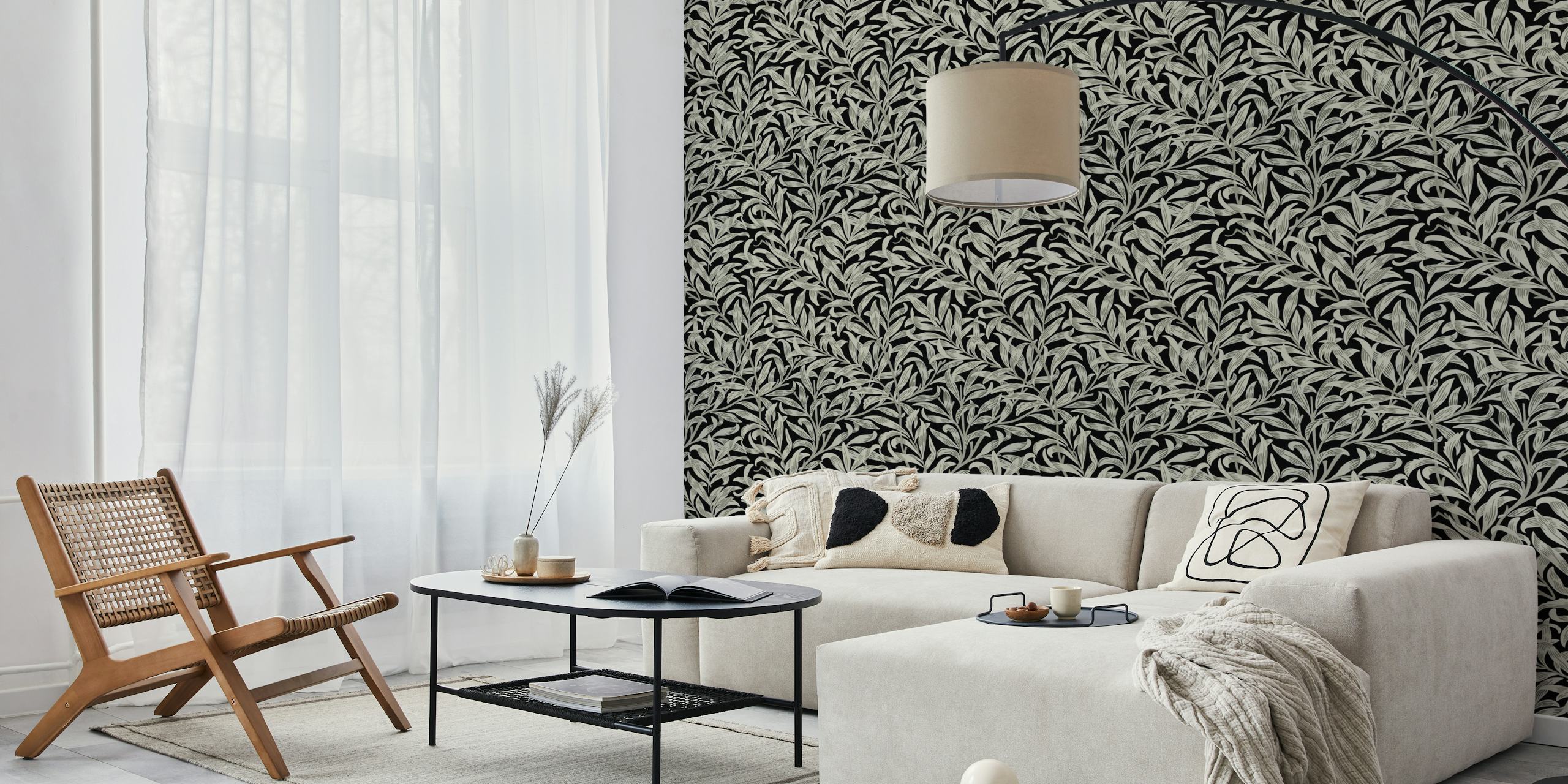 Victorian Willow Boughs 16 wallpaper in a room
