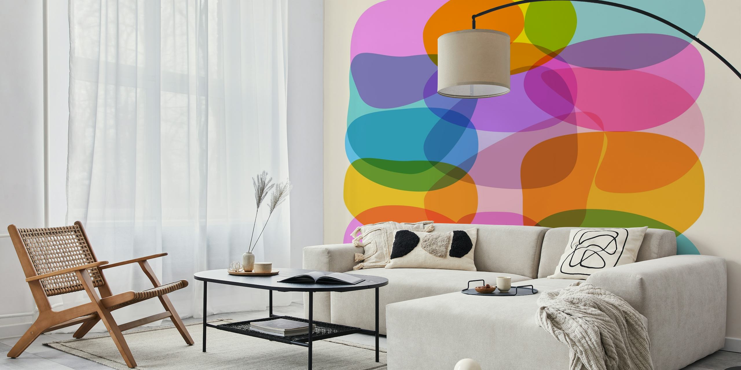 Color Overlap wallpaper