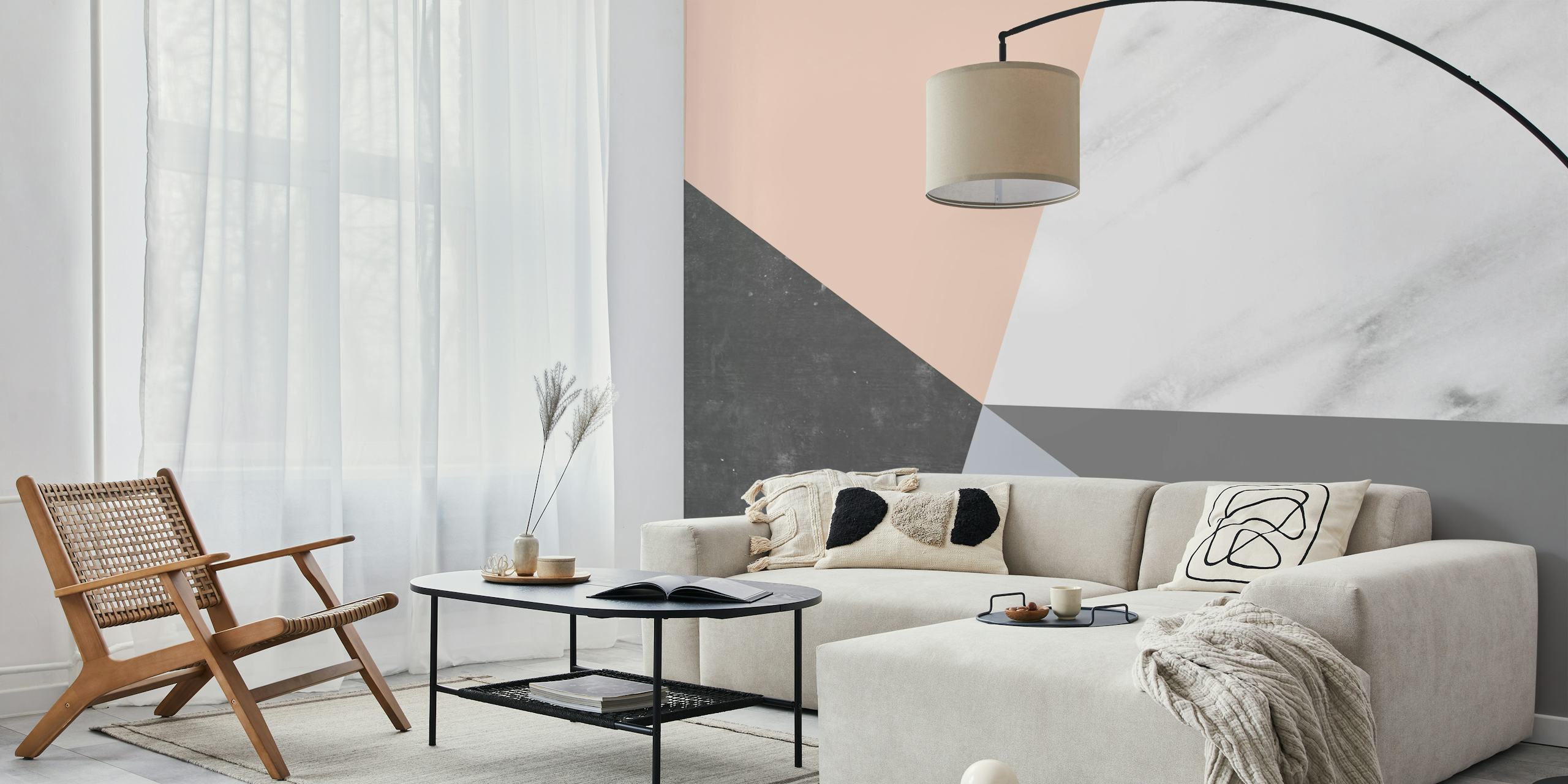 papier peint Winter Collage dans une pièce