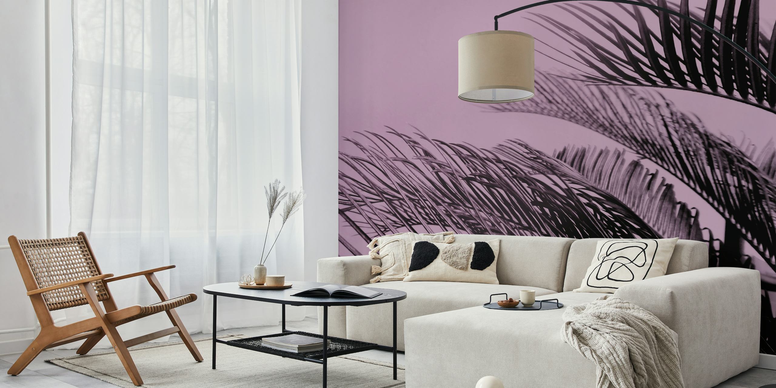 Ultraviolet Palms wallpaper