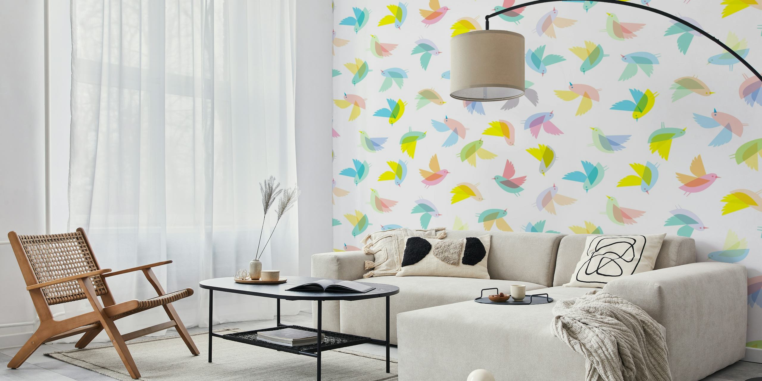 Birds Pattern wallpaper