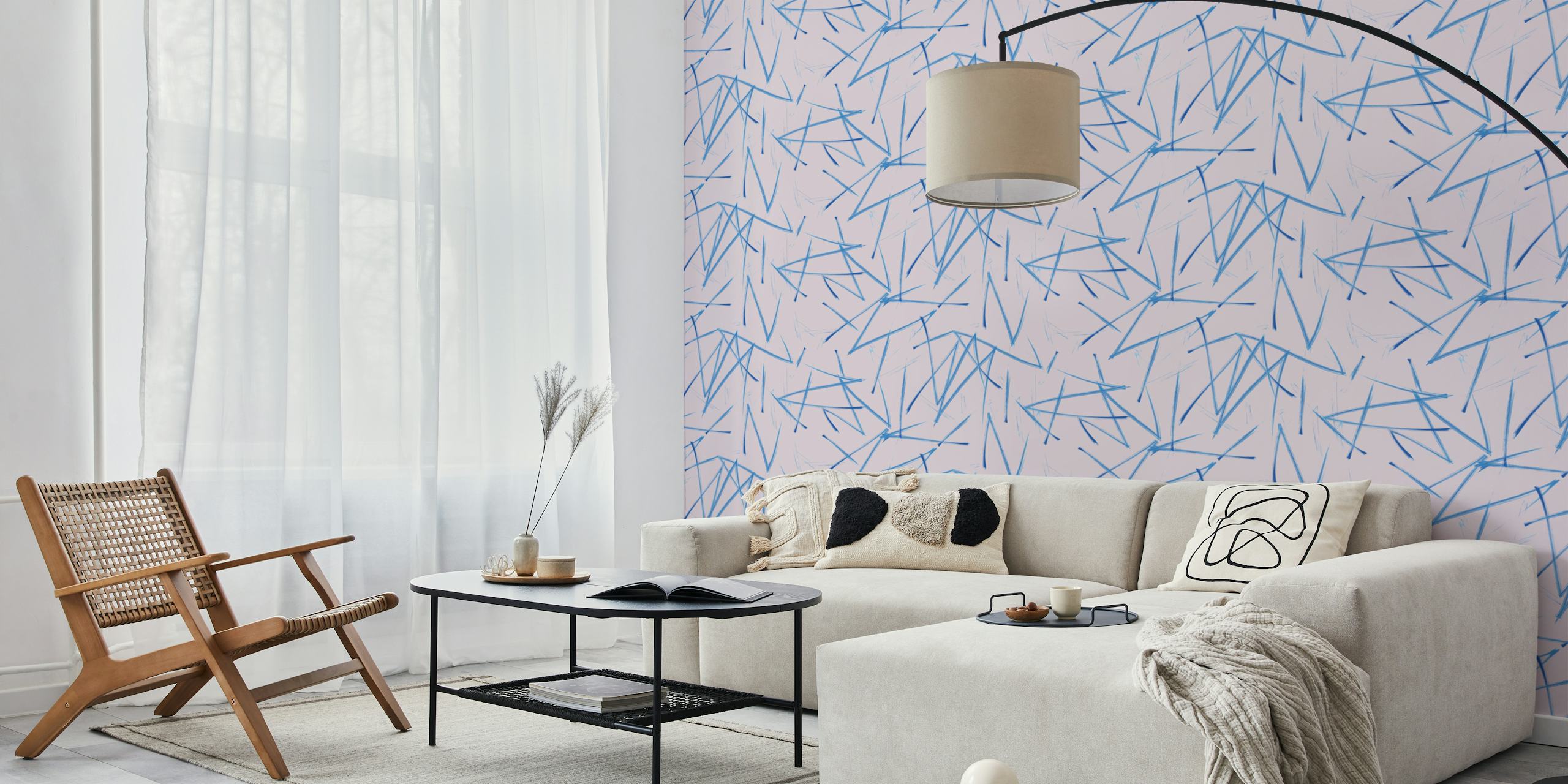 Abstract pattern wallpaper design