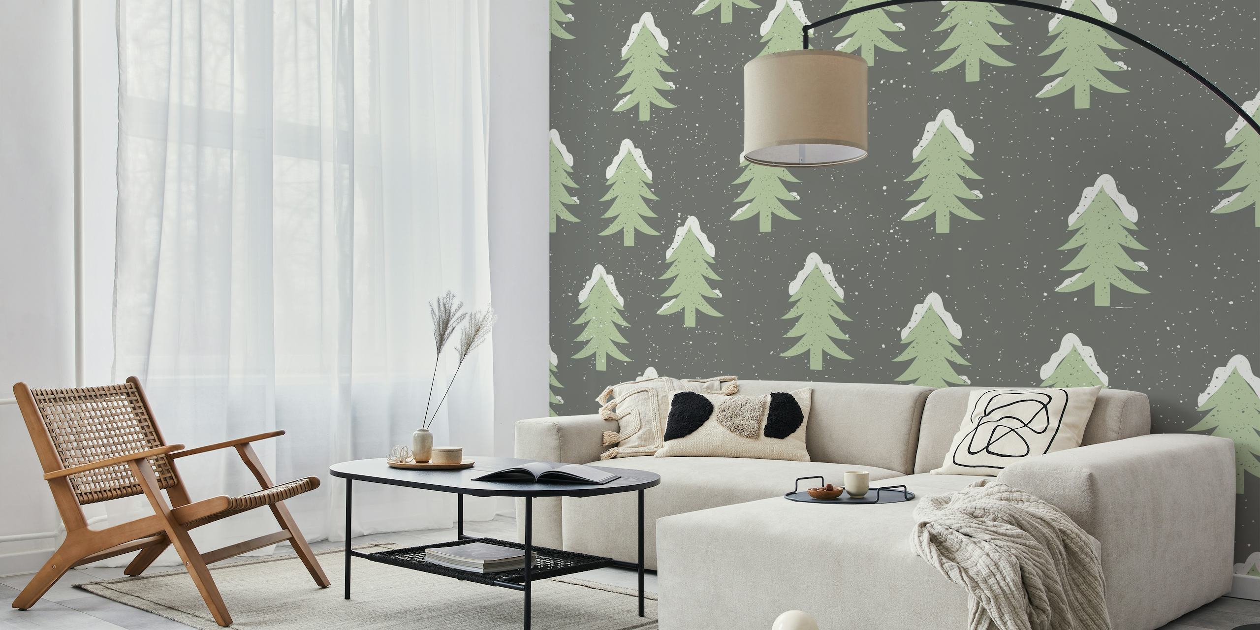 Winter Pines wallpaper