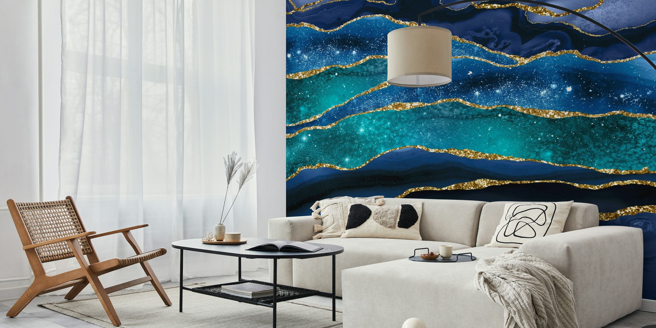 Marble Milky Way wallpaper