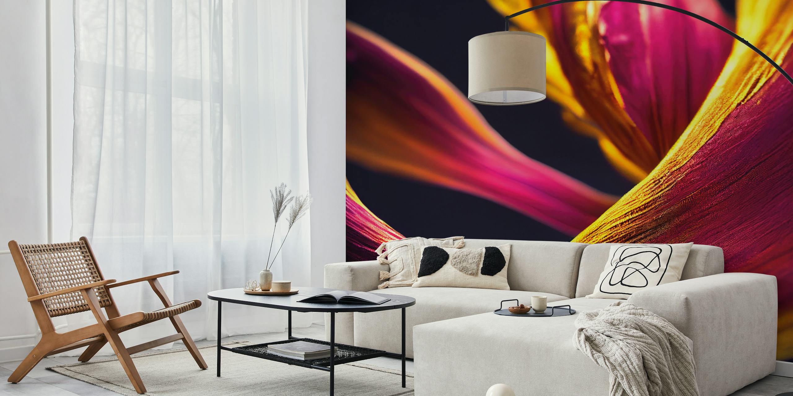Vibrant Floral Elegance v pokoji