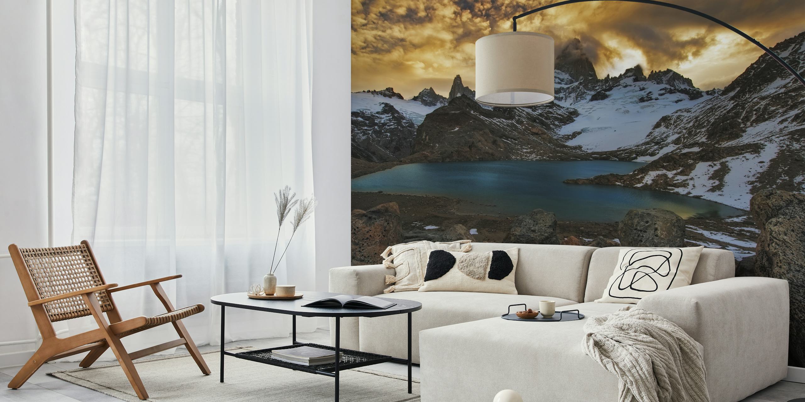 Mount Fitz Roy Landschaft Tapete
