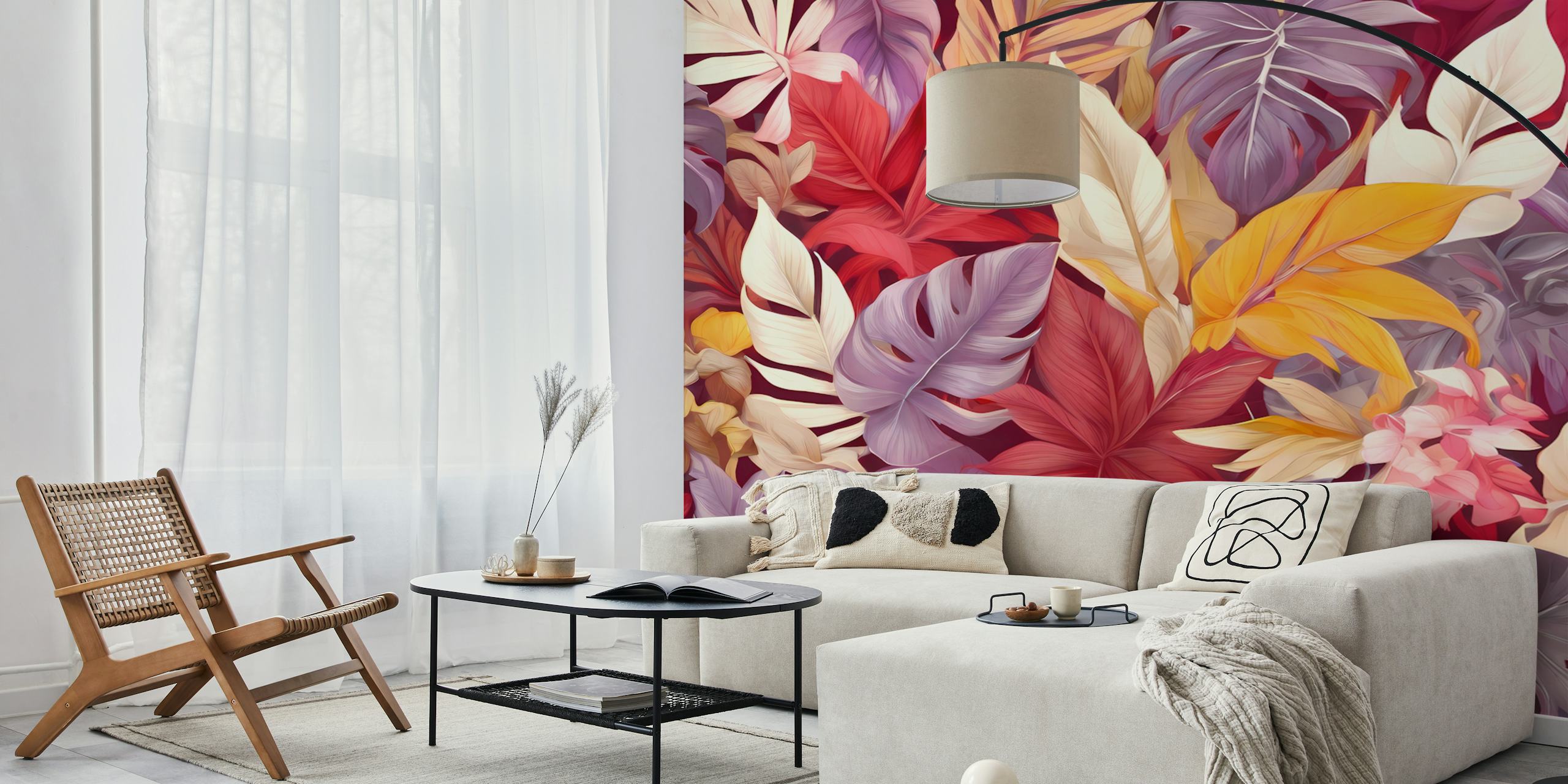 Ταπετσαρία Botanical Bliss Harmony σε έναν χώρο