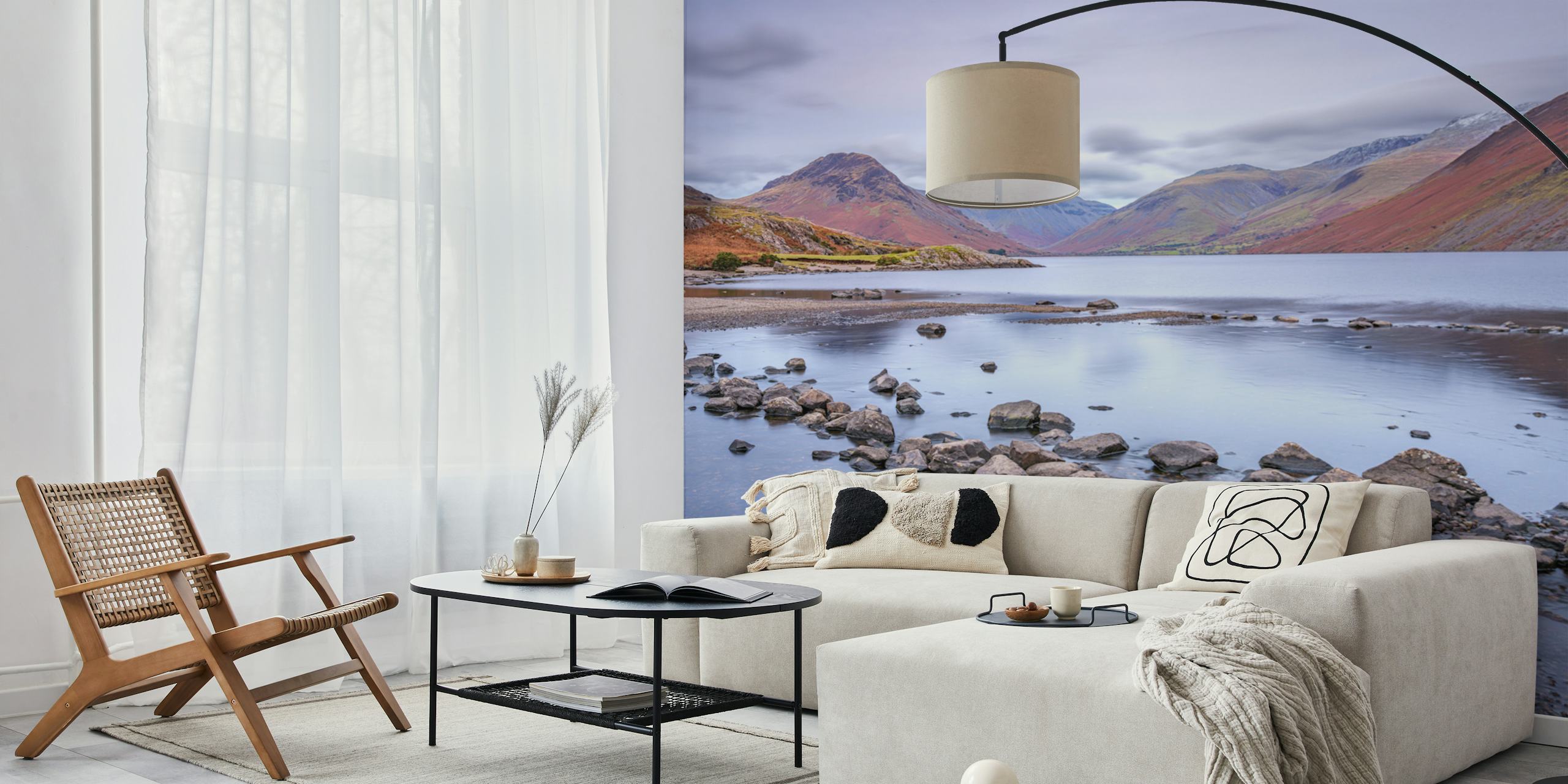 Wast Water Serenity wallpaper in a room